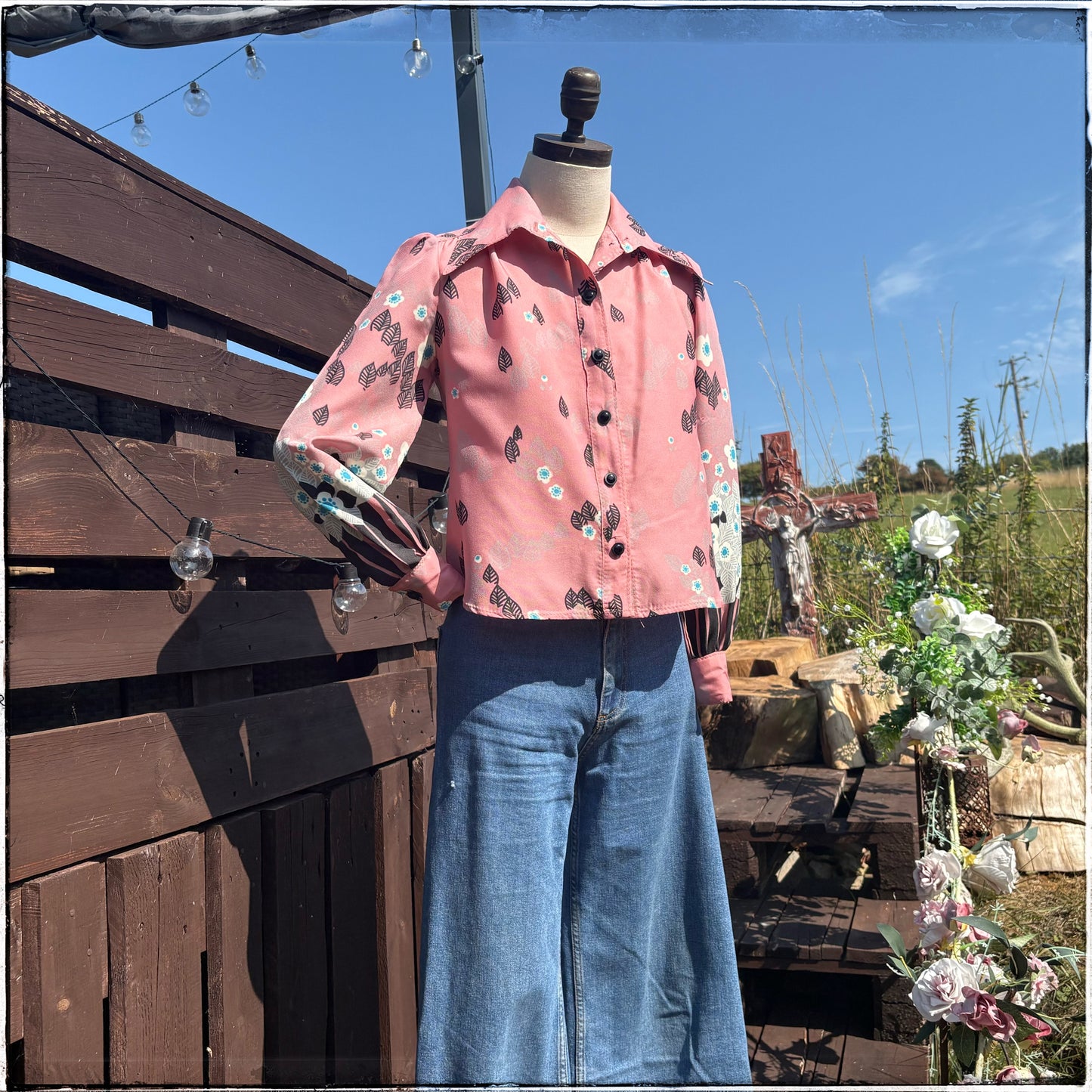 Vintage 70s 3 Piece Skirt Set