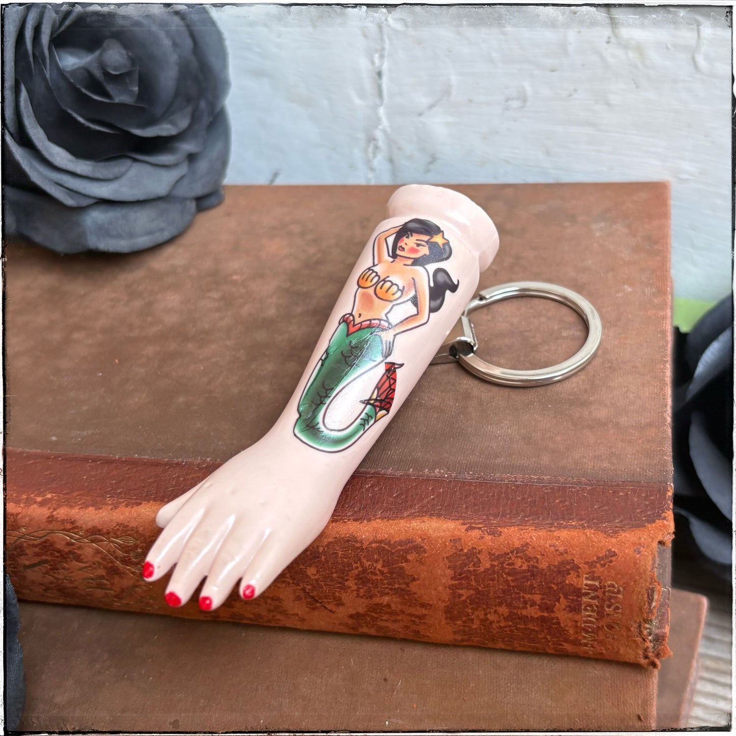 Doll Arm Key Ring - Mermaid