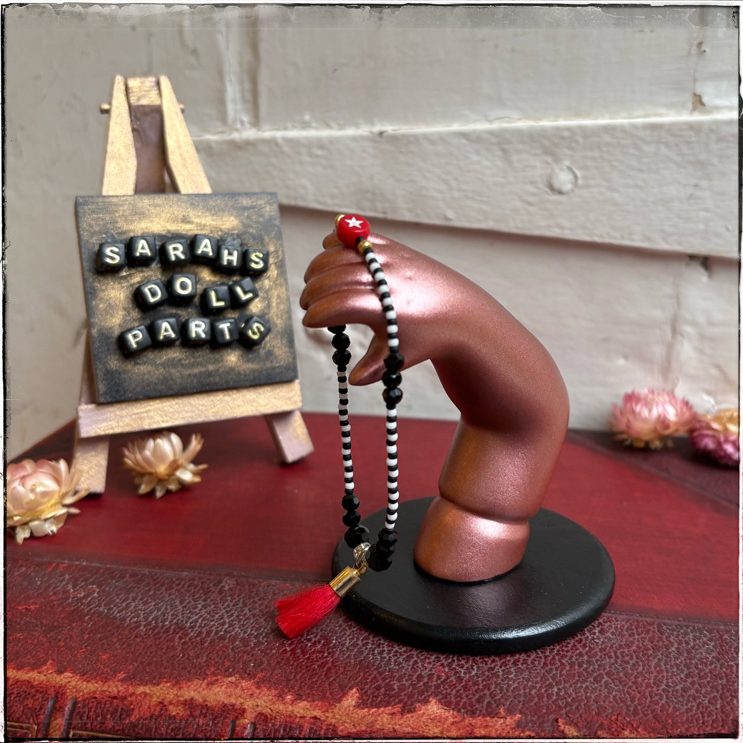 Small Doll Arm Jewellery Holder - Rose Gold