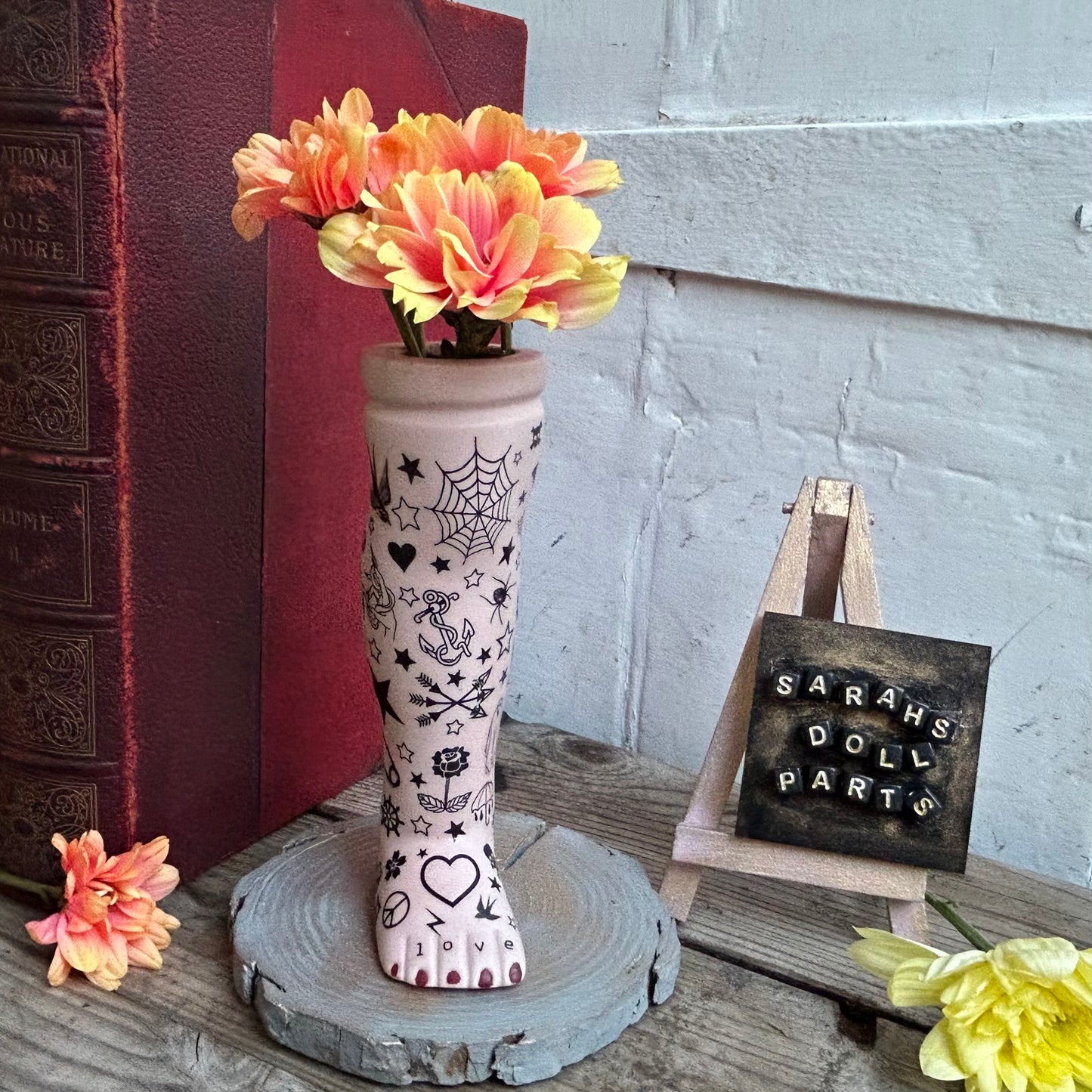 Doll Leg Vase - Sailor Jerry
