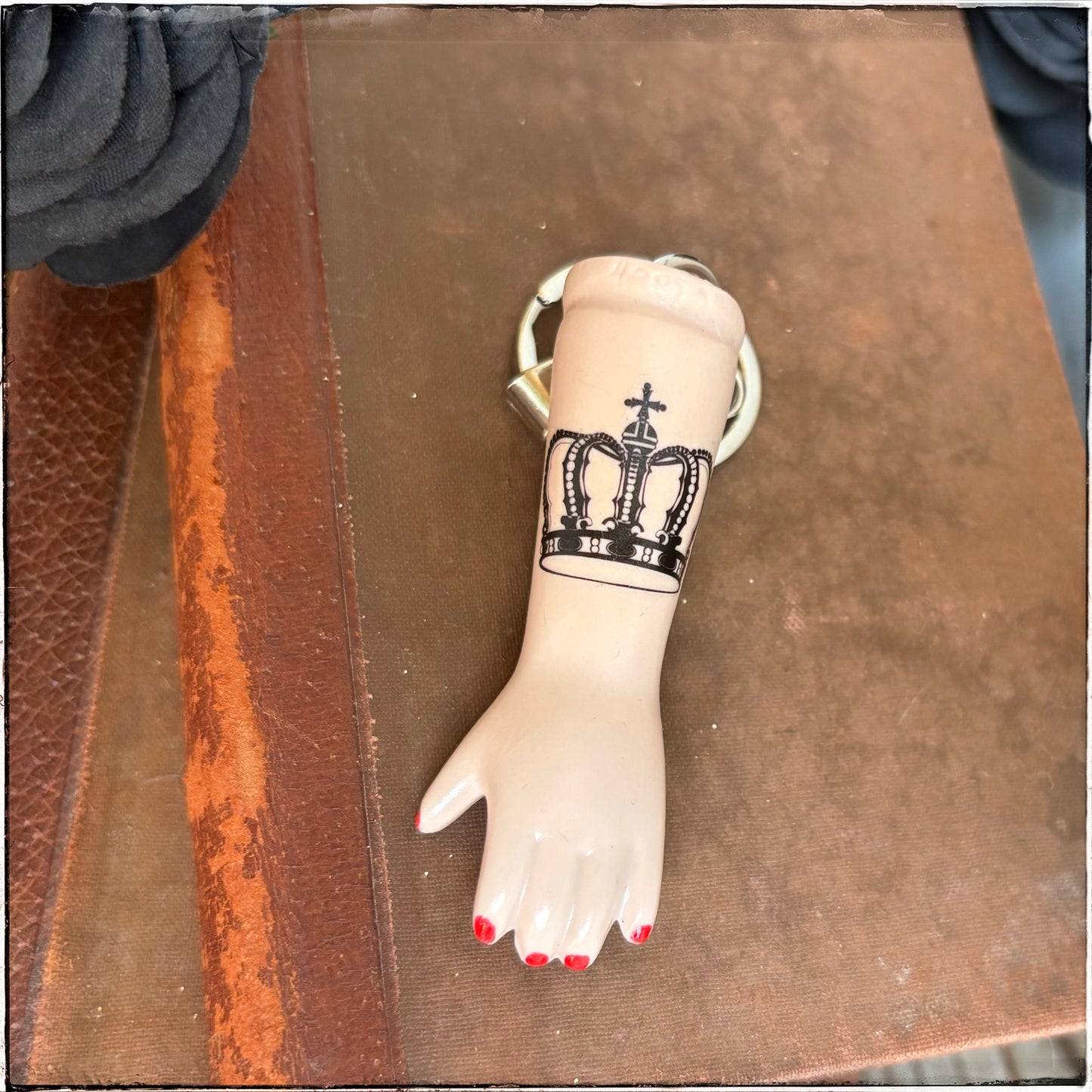 Doll Arm Key Ring - Queen