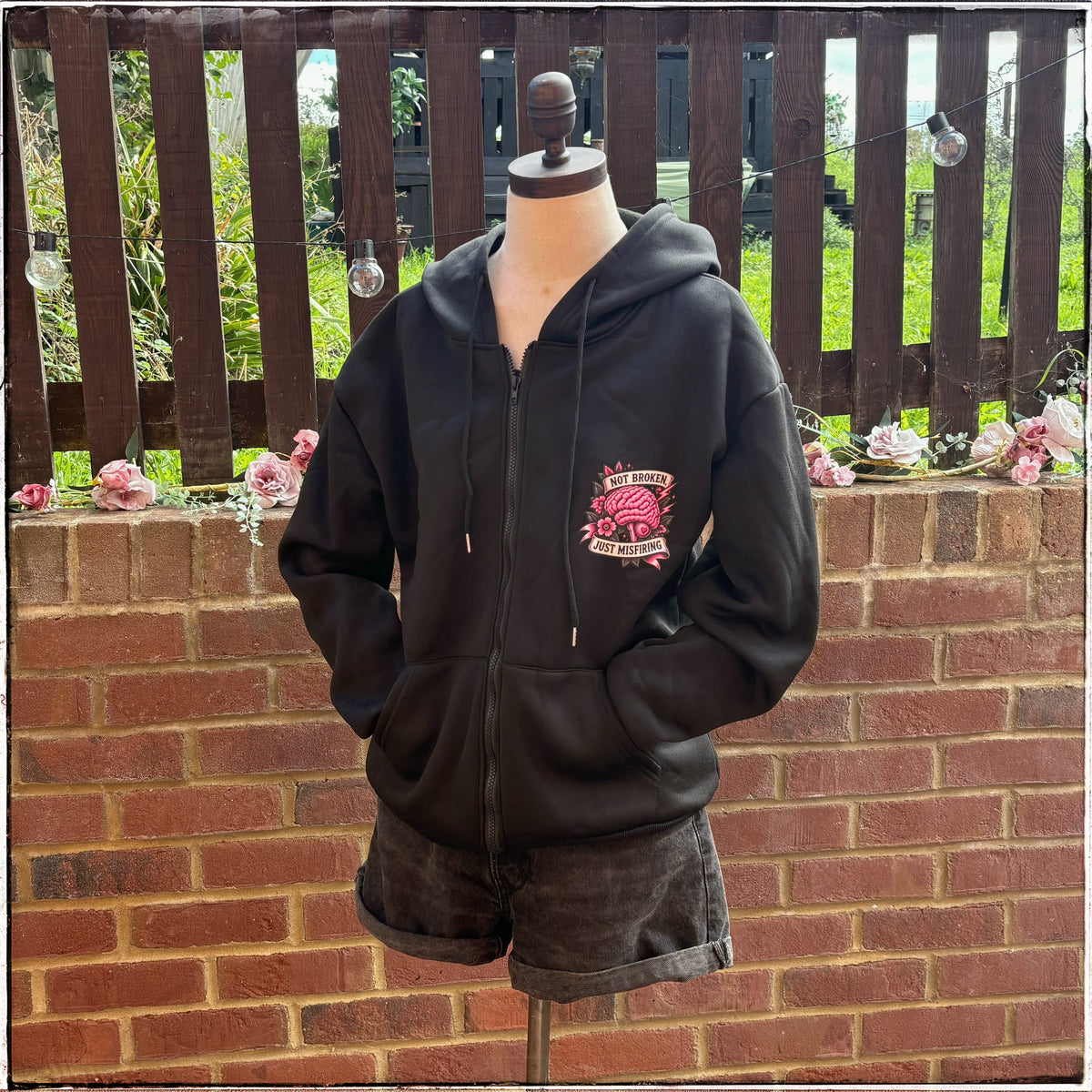 Black Hoody - Not Broken, Just Misfiring