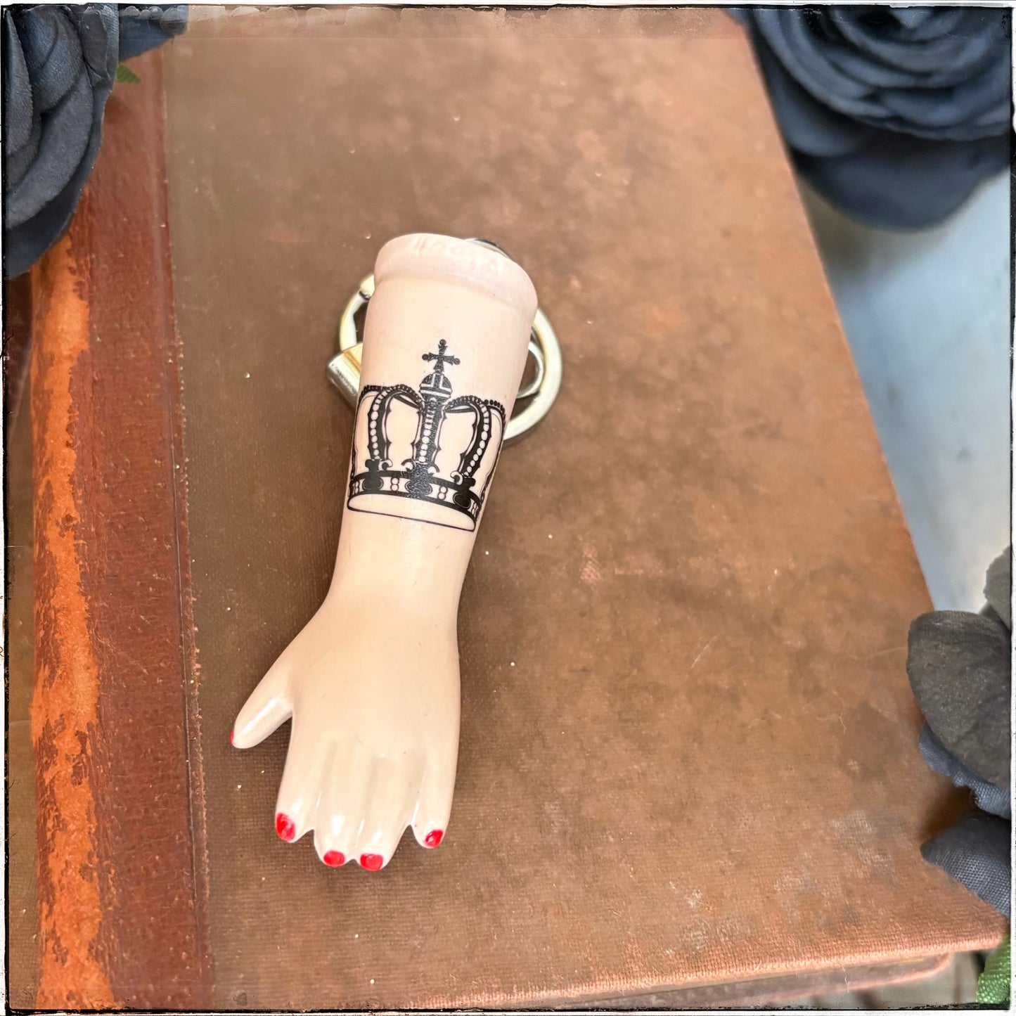 Doll Arm Key Ring - Queen