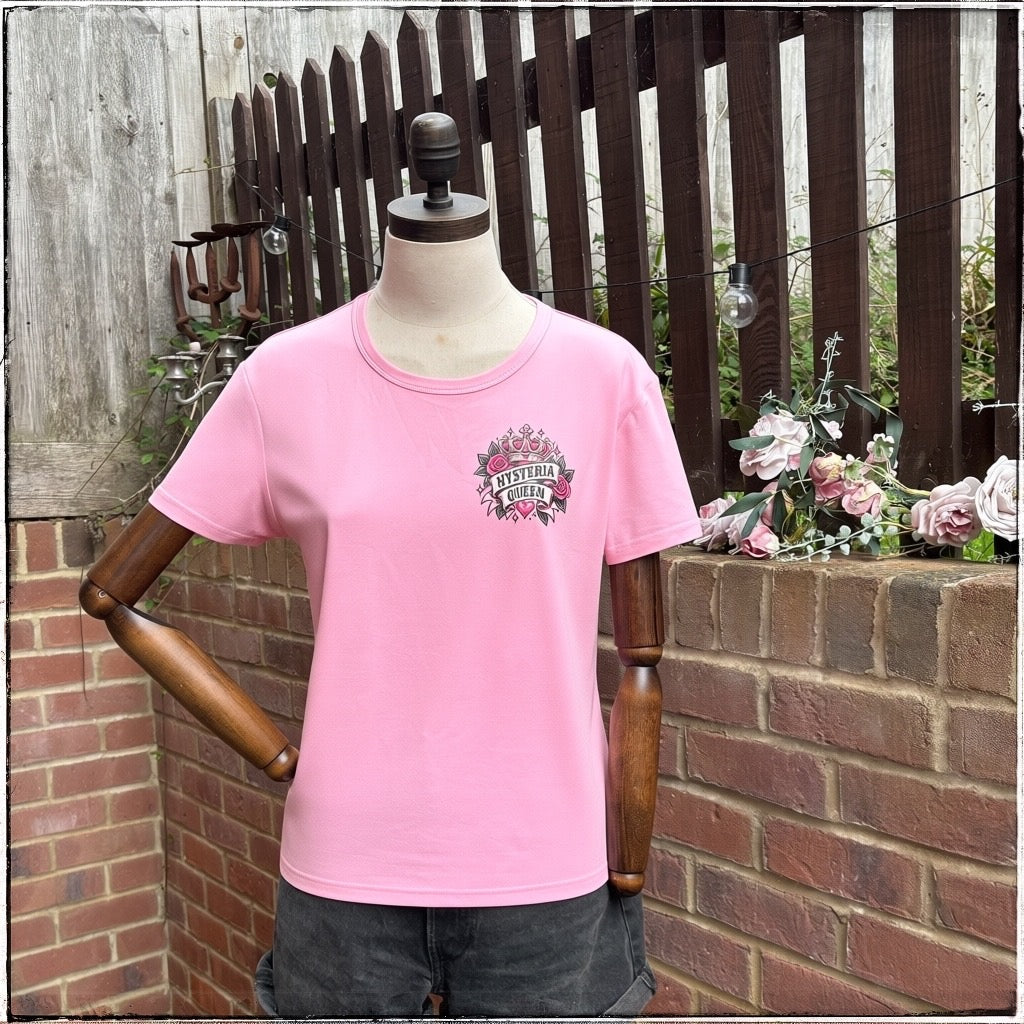 Pink Tee - Hysteria Queen