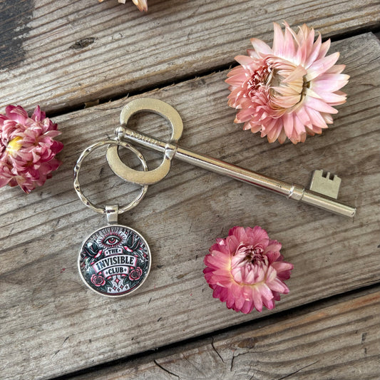 The Invisible Club Keyring