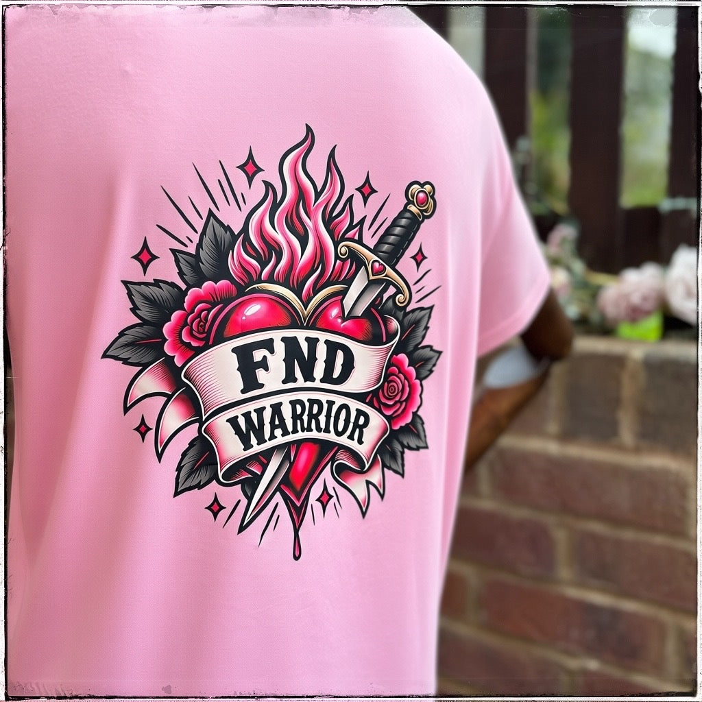 Pink Tee - FND Warrior