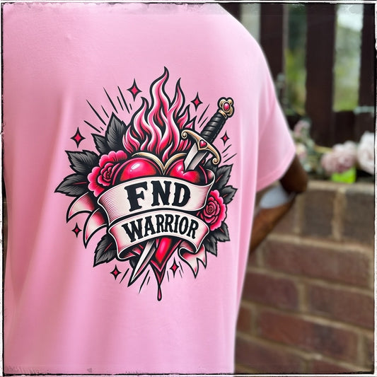 Pink Tee - FND Warrior