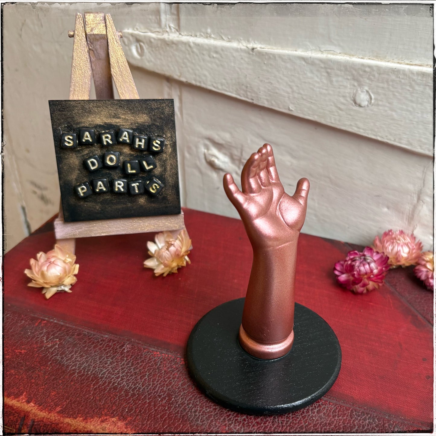 Small Doll Arm Jewellery Holder - Rose Gold