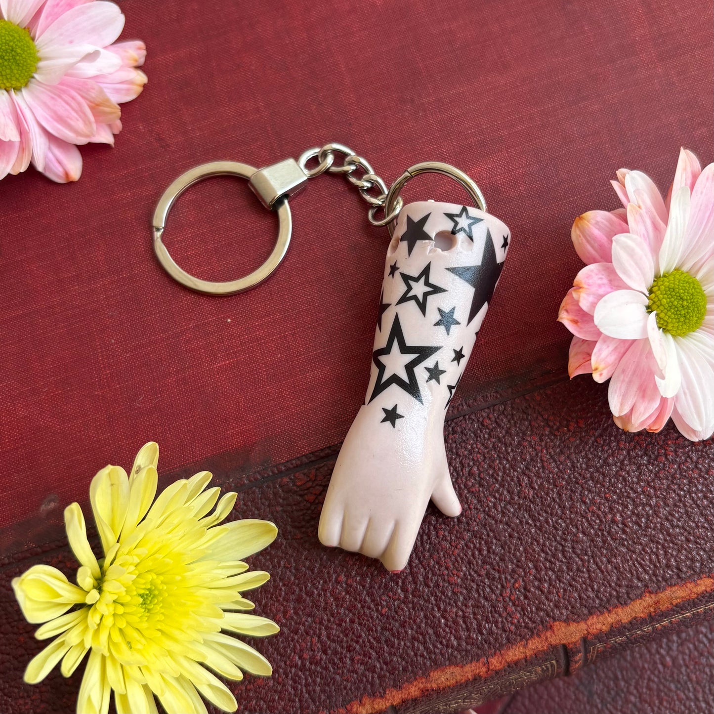 Doll Arm Key Ring - Stars