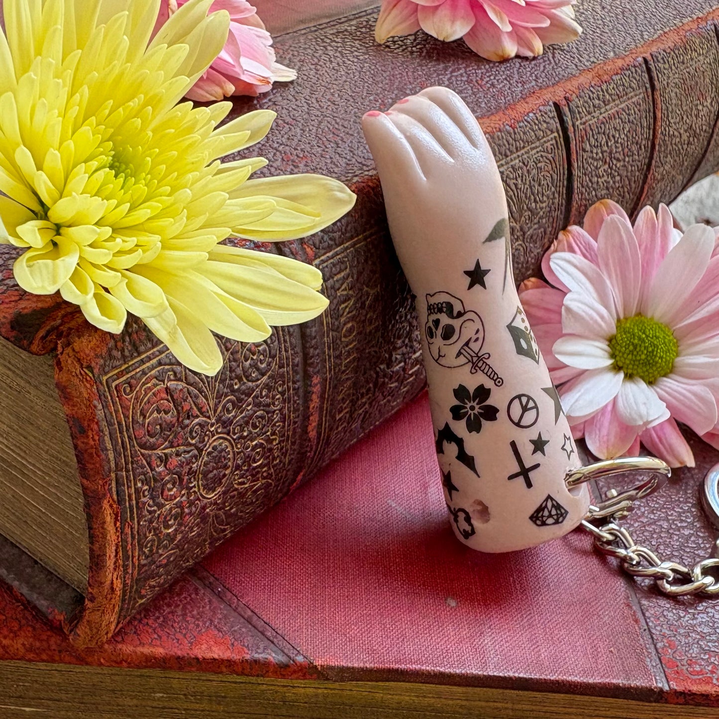 Doll Arm Key Ring - Sailor Jerry