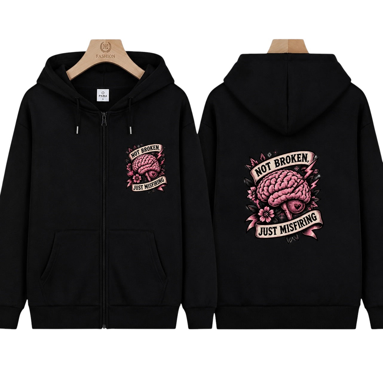 Black Hoody - Not Broken, Just Misfiring