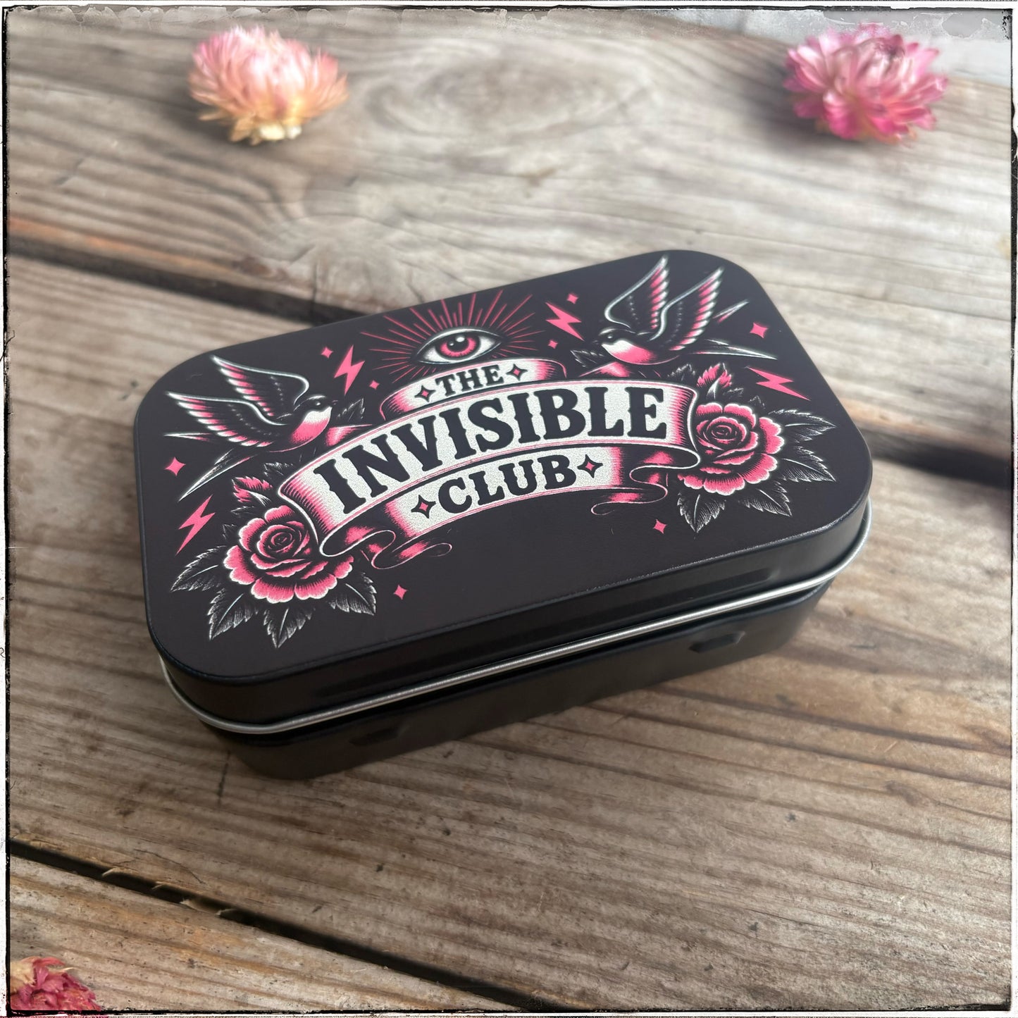 The Invisible Club Tin