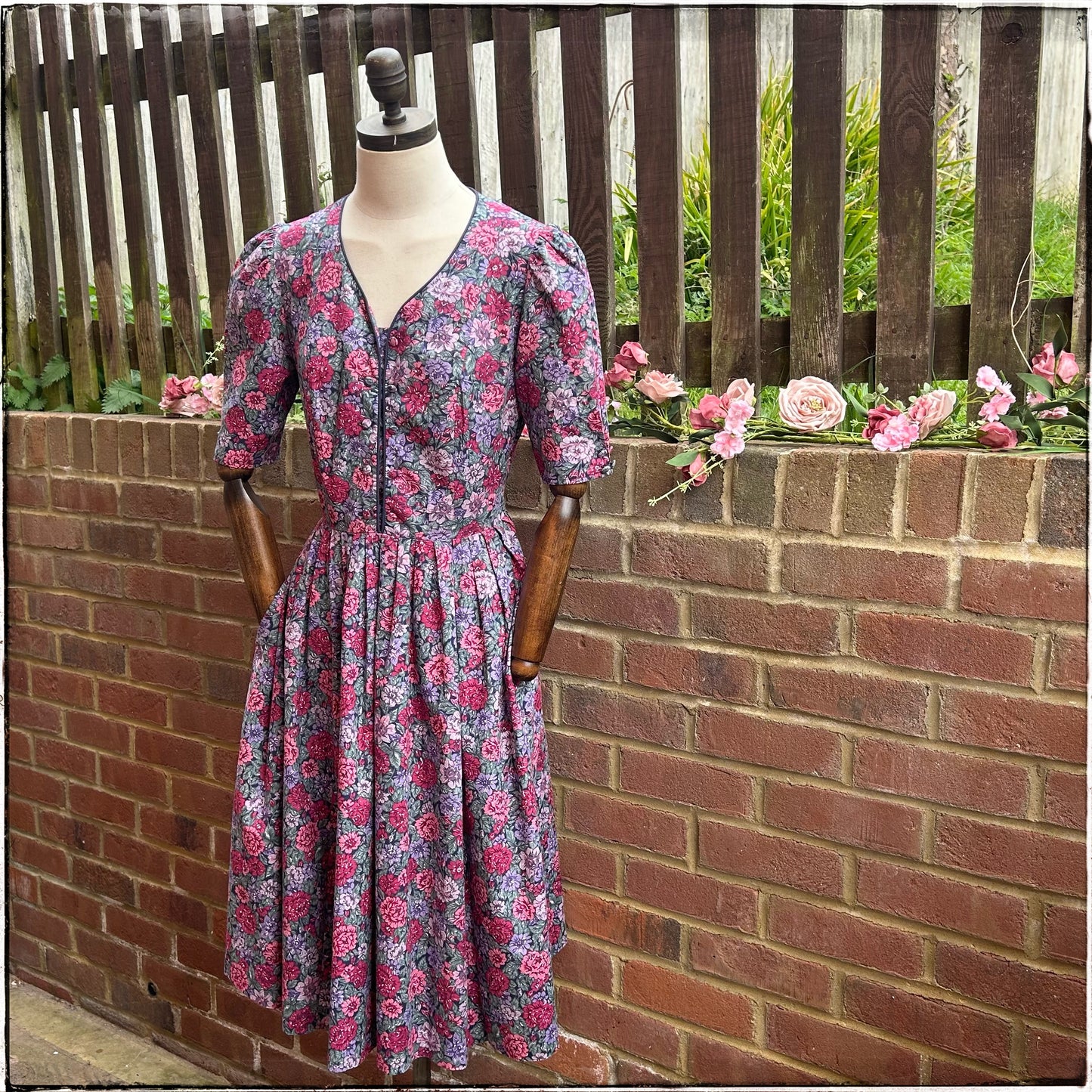 Vintage Laura Ashley Tea Dress