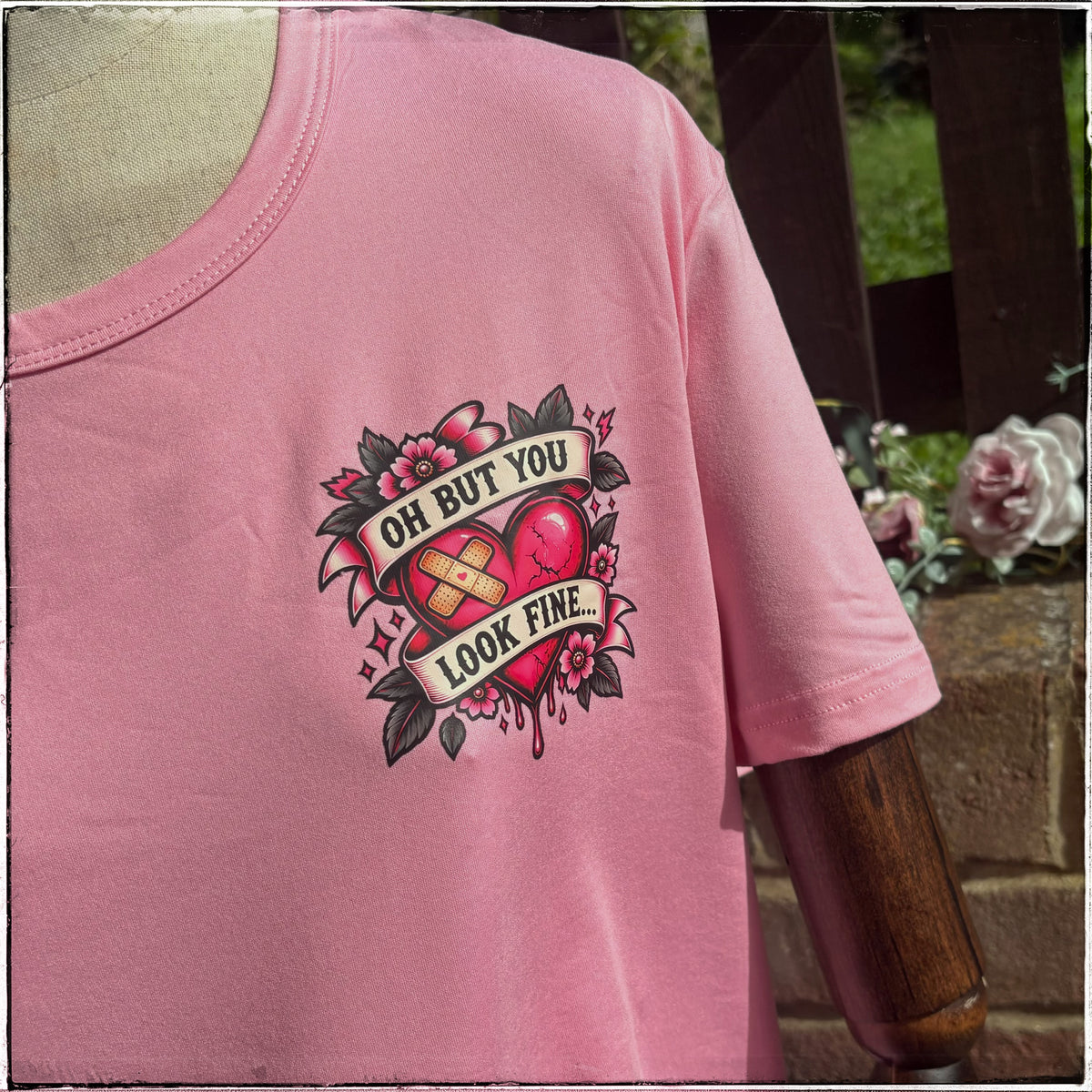 Pink Tee - Oh But You Look Fine