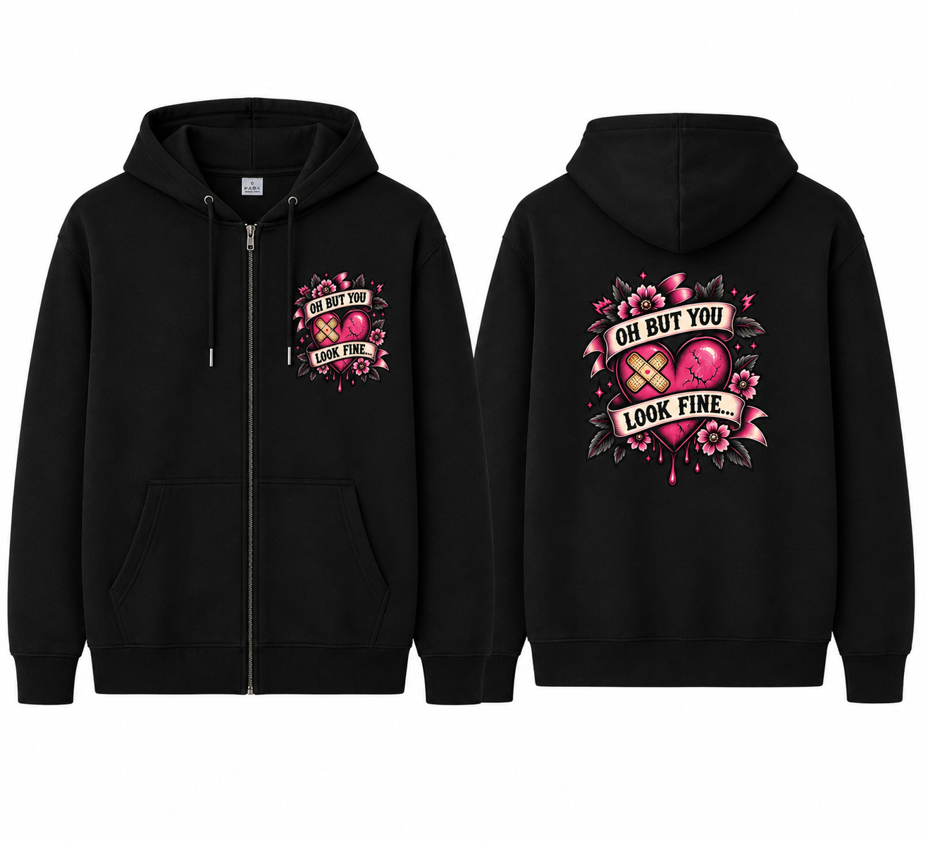 Black Hoody - Oh But You Look Fine