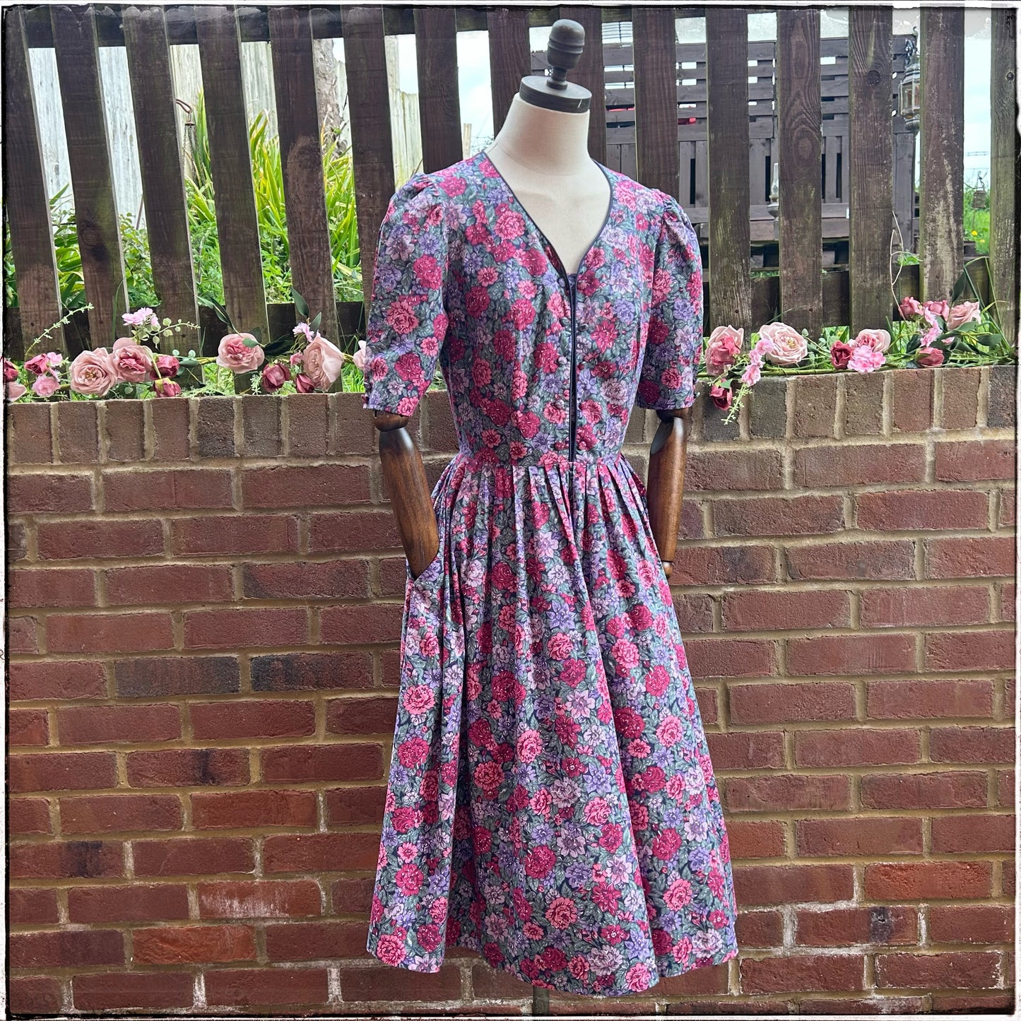 Vintage Laura Ashley Tea Dress