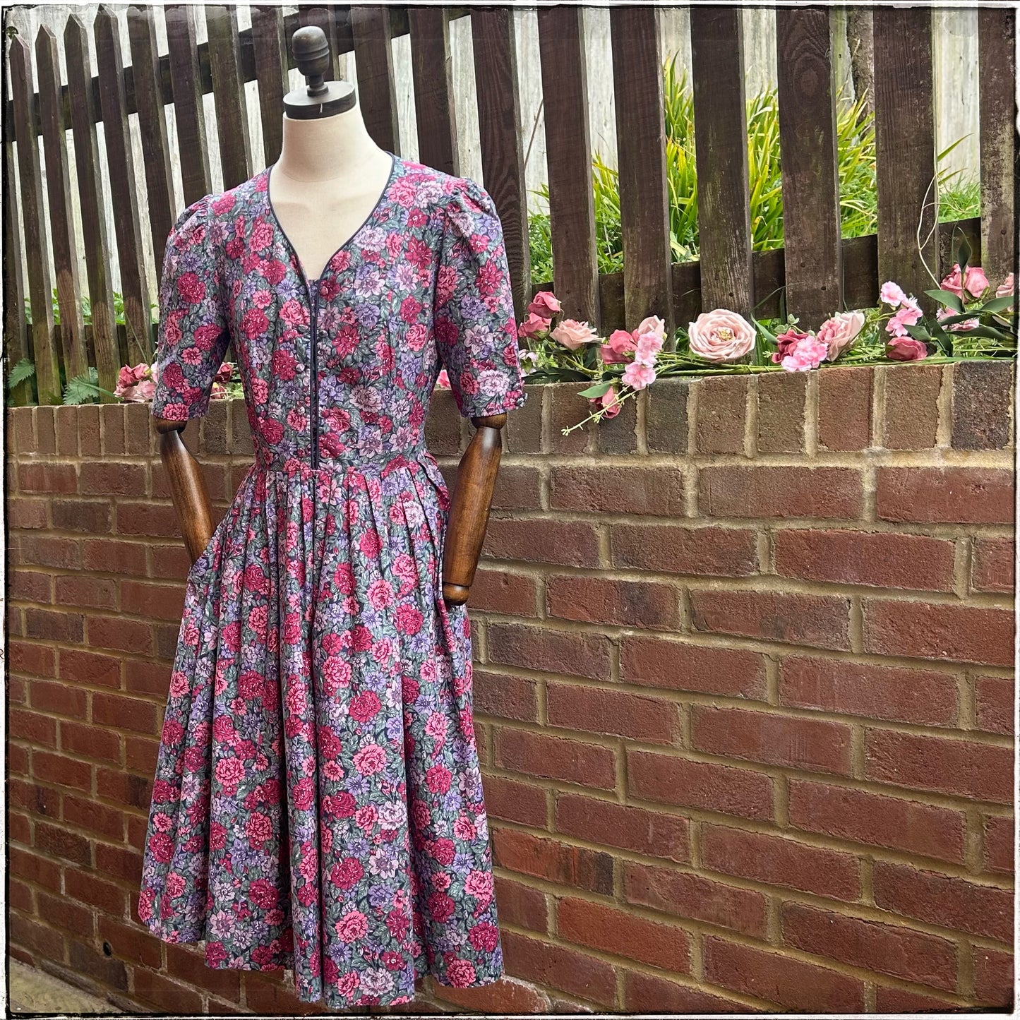 Vintage Laura Ashley Tea Dress