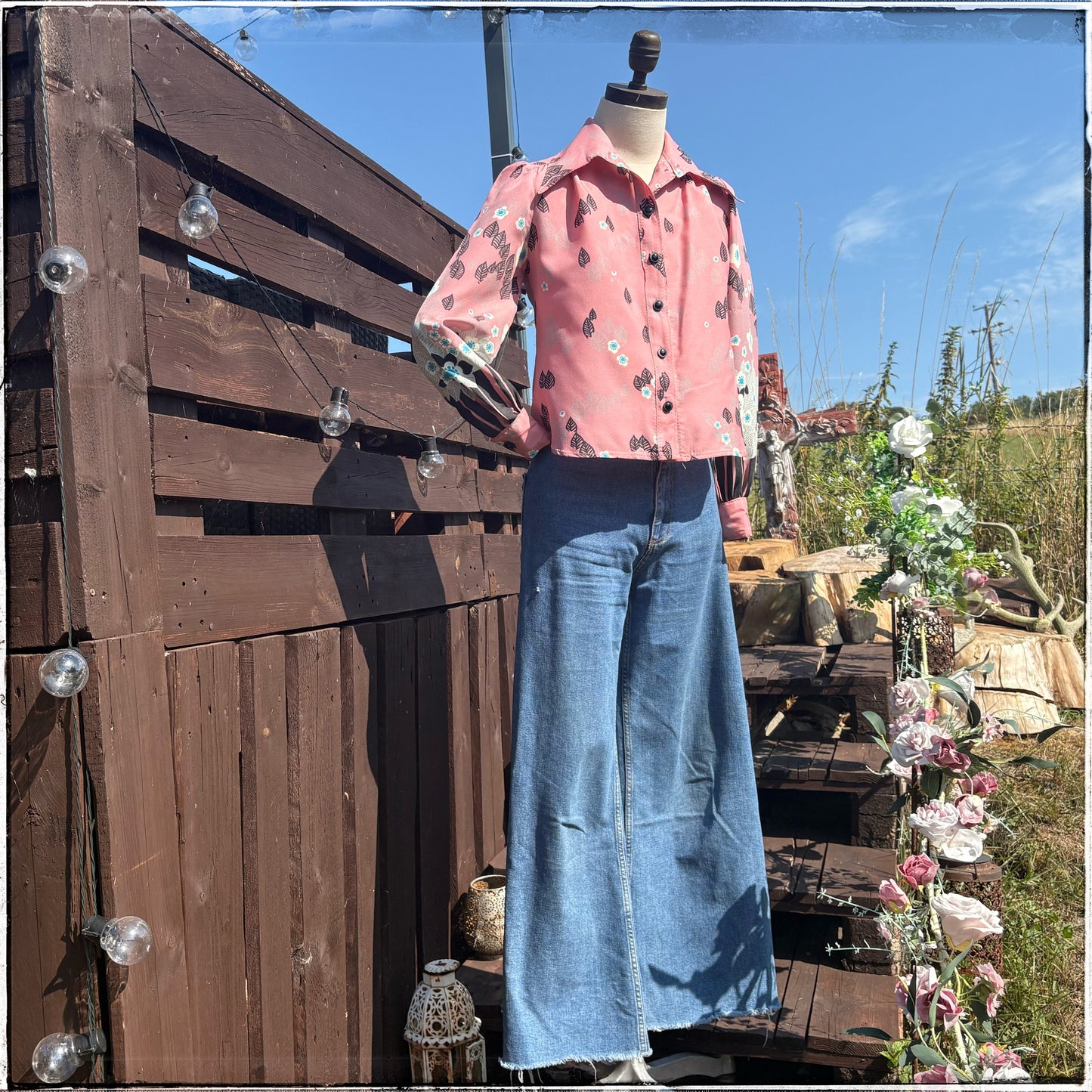 Vintage 70s 3 Piece Skirt Set