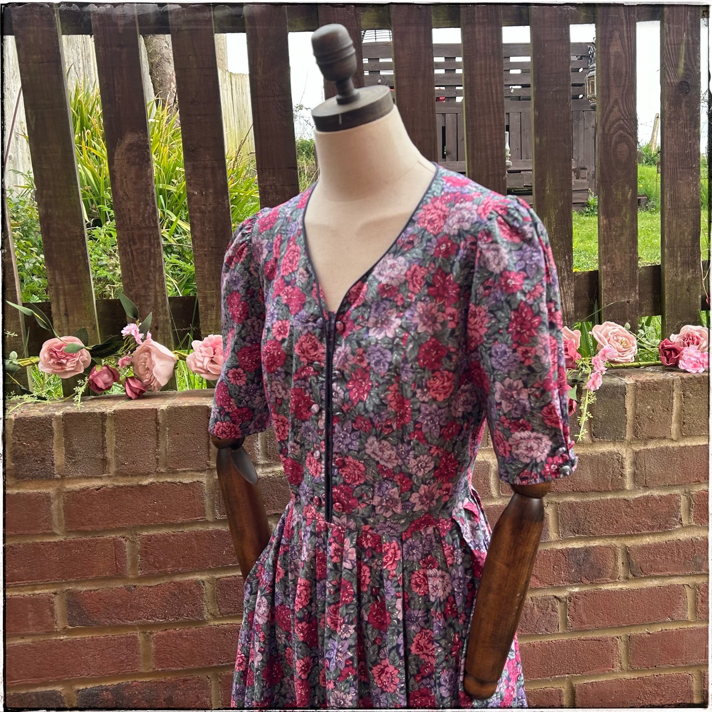 Vintage Laura Ashley Tea Dress