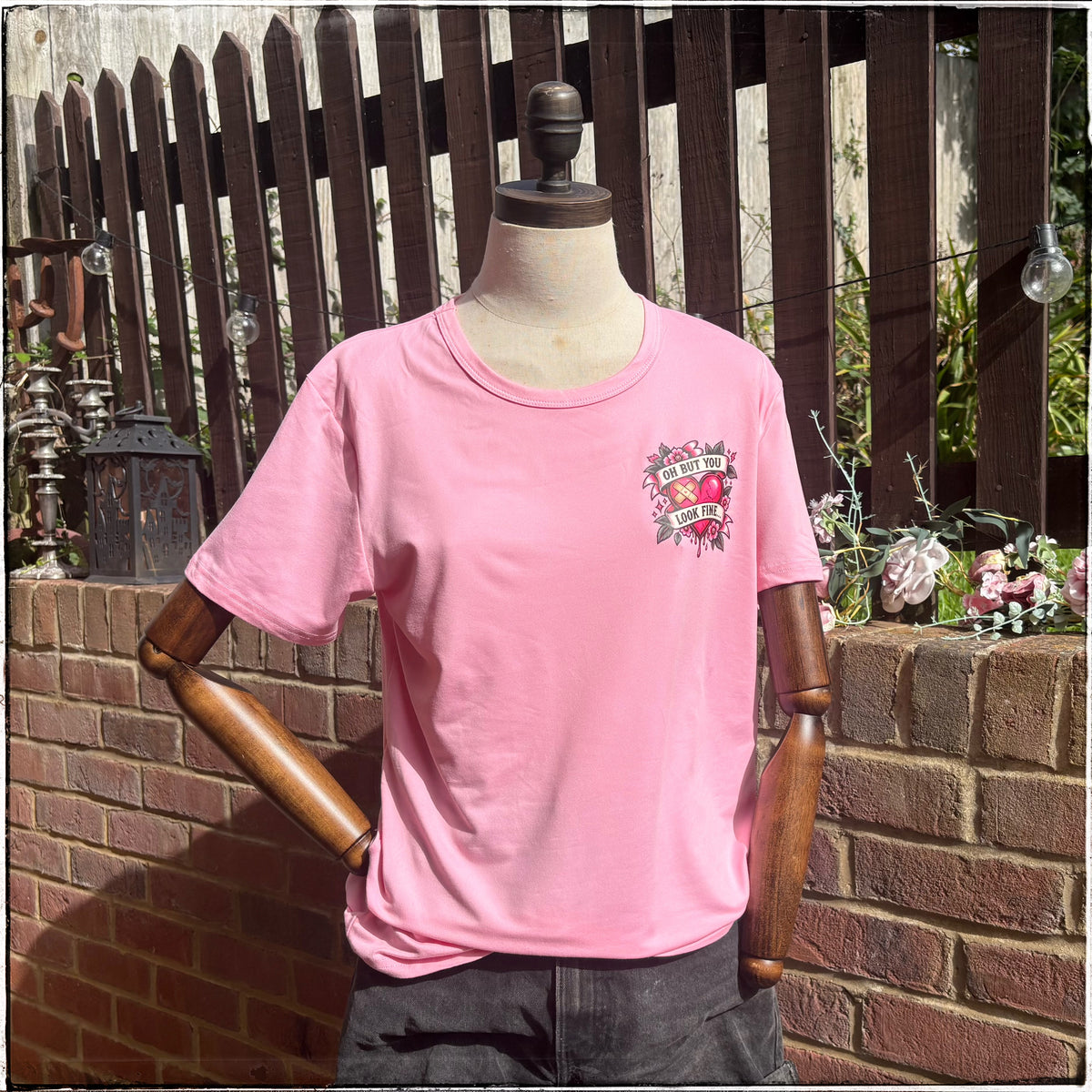 Pink Tee - Oh But You Look Fine