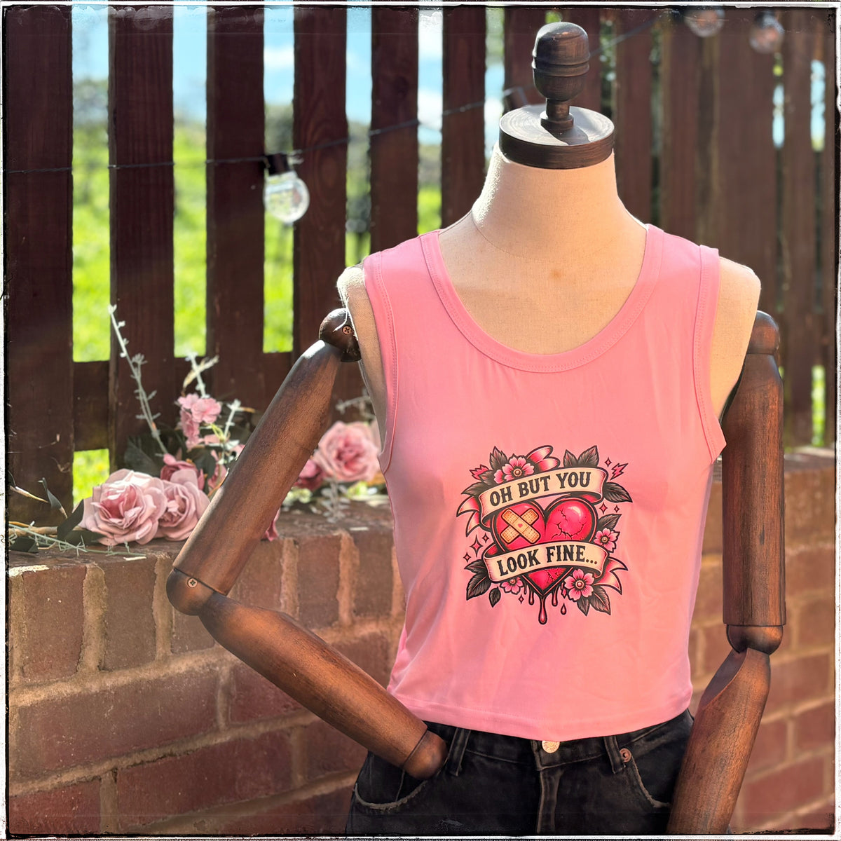 Pink Vest - Oh But You Look Fine