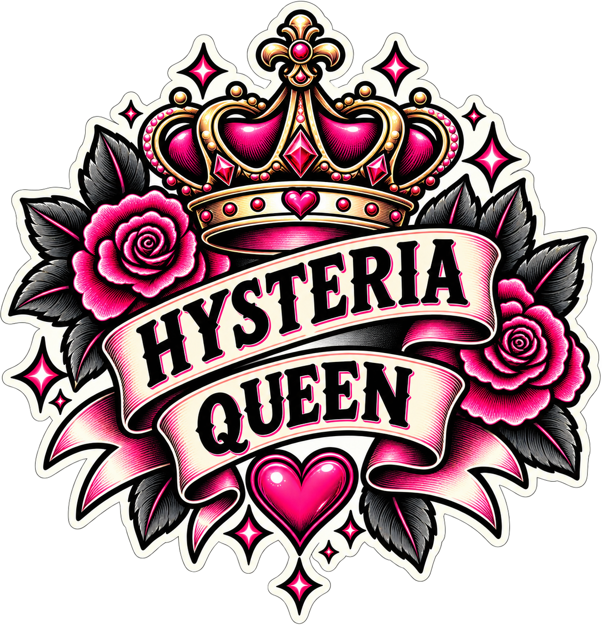 Sticker - Hysteria Queen