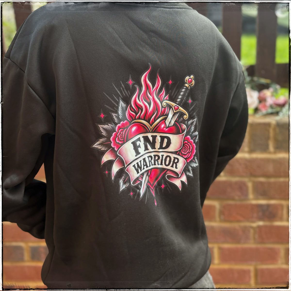 Black Hoody - FND Warrior