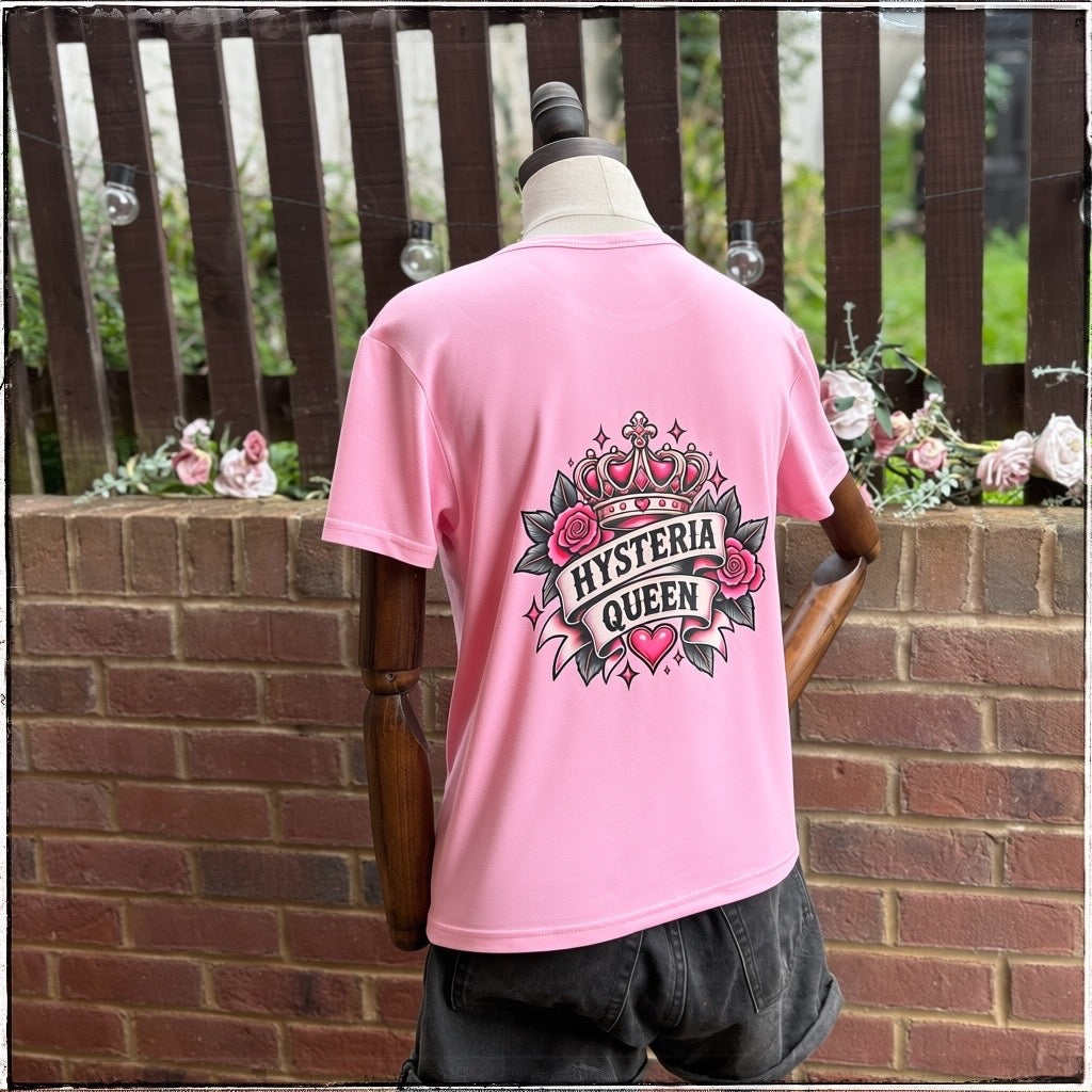 Pink Tee - Hysteria Queen