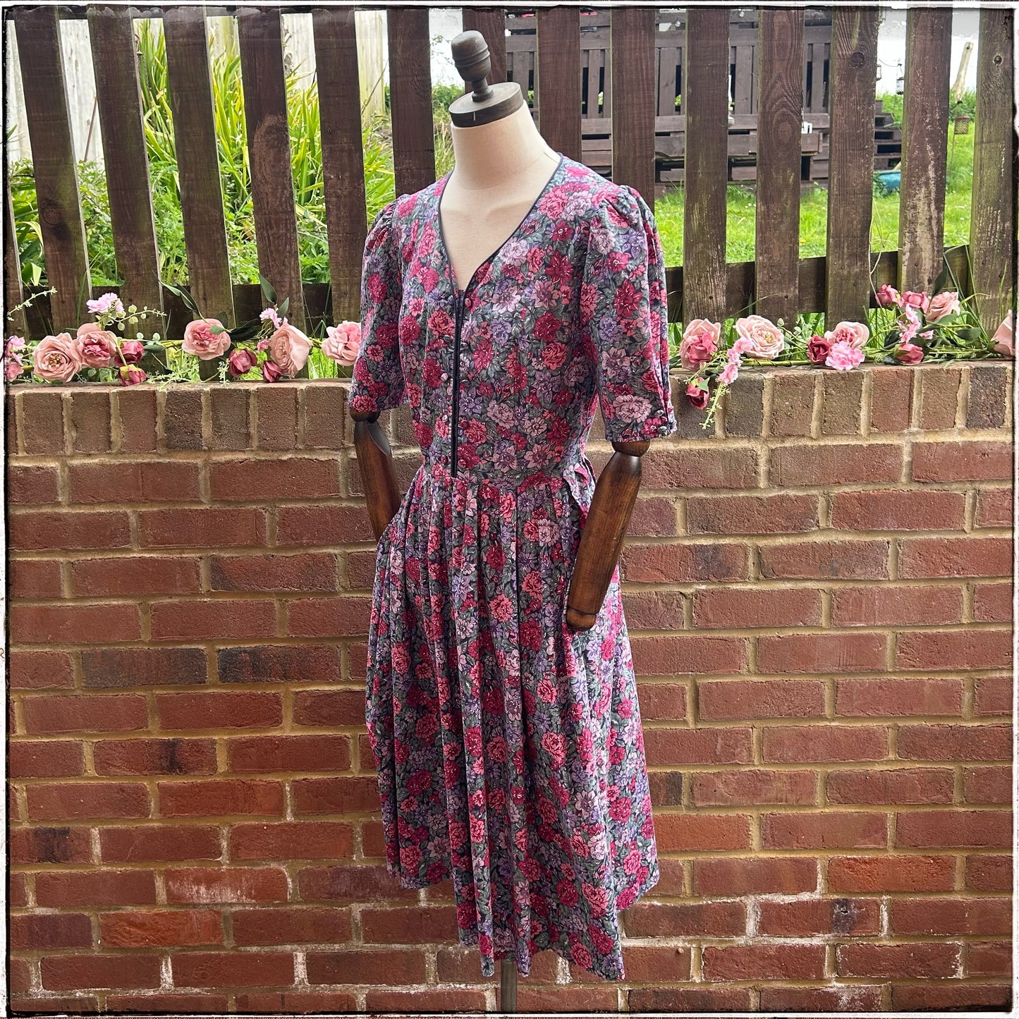 Vintage Laura Ashley Tea Dress