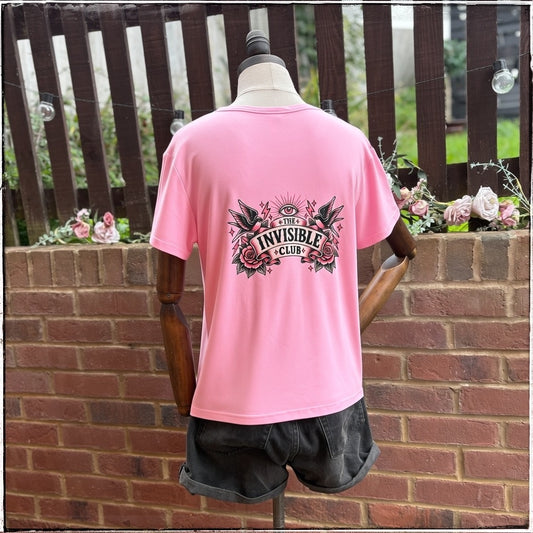 Pink Tee - The Invisible Club