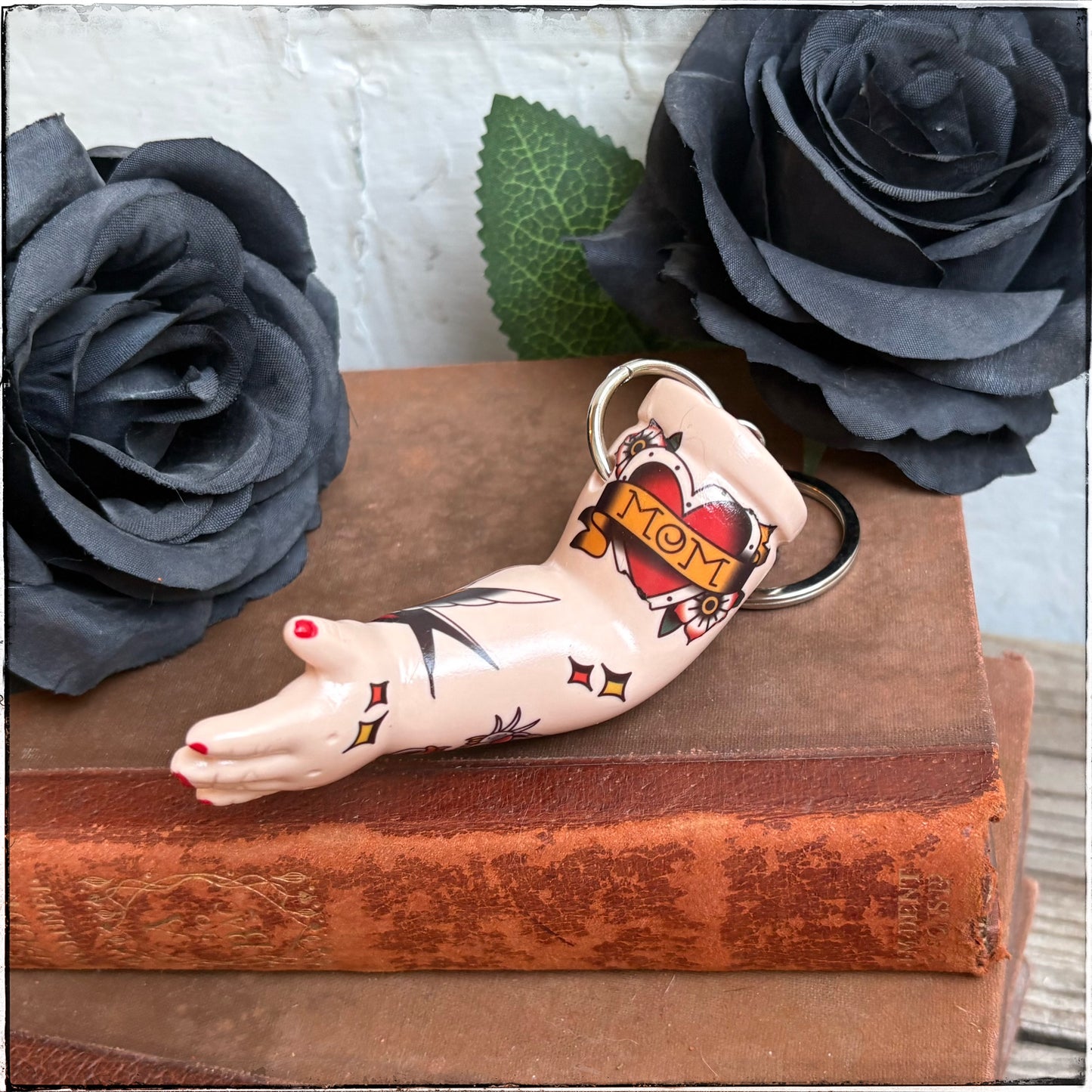 Large Doll Arm Key Ring - MUM
