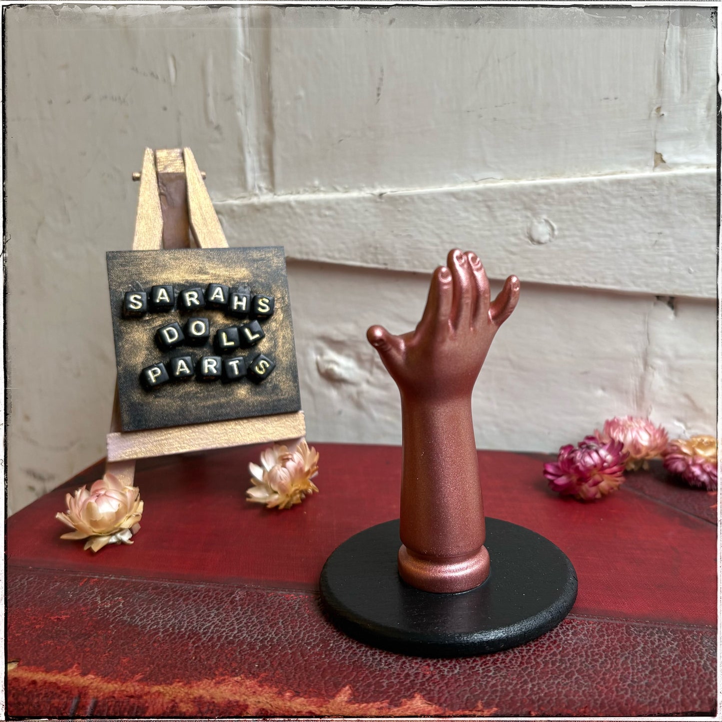Small Doll Arm Jewellery Holder - Rose Gold