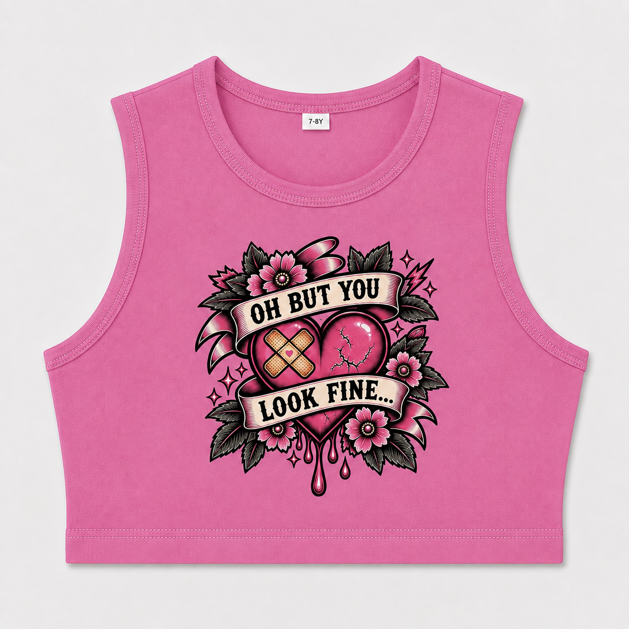 Pink Vest - Oh But You Look Fine