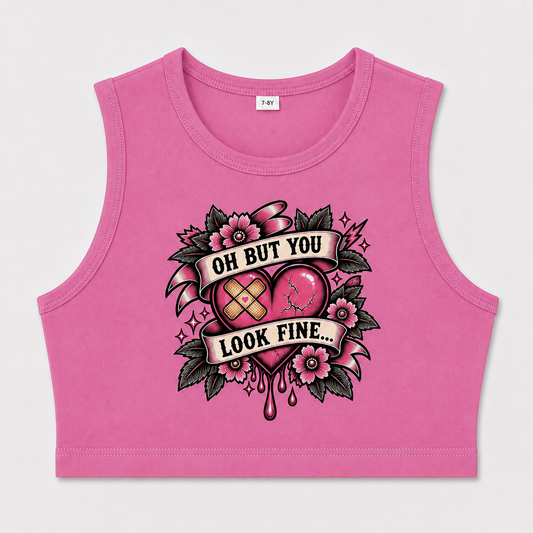 Pink Vest - Oh But You Look Fine