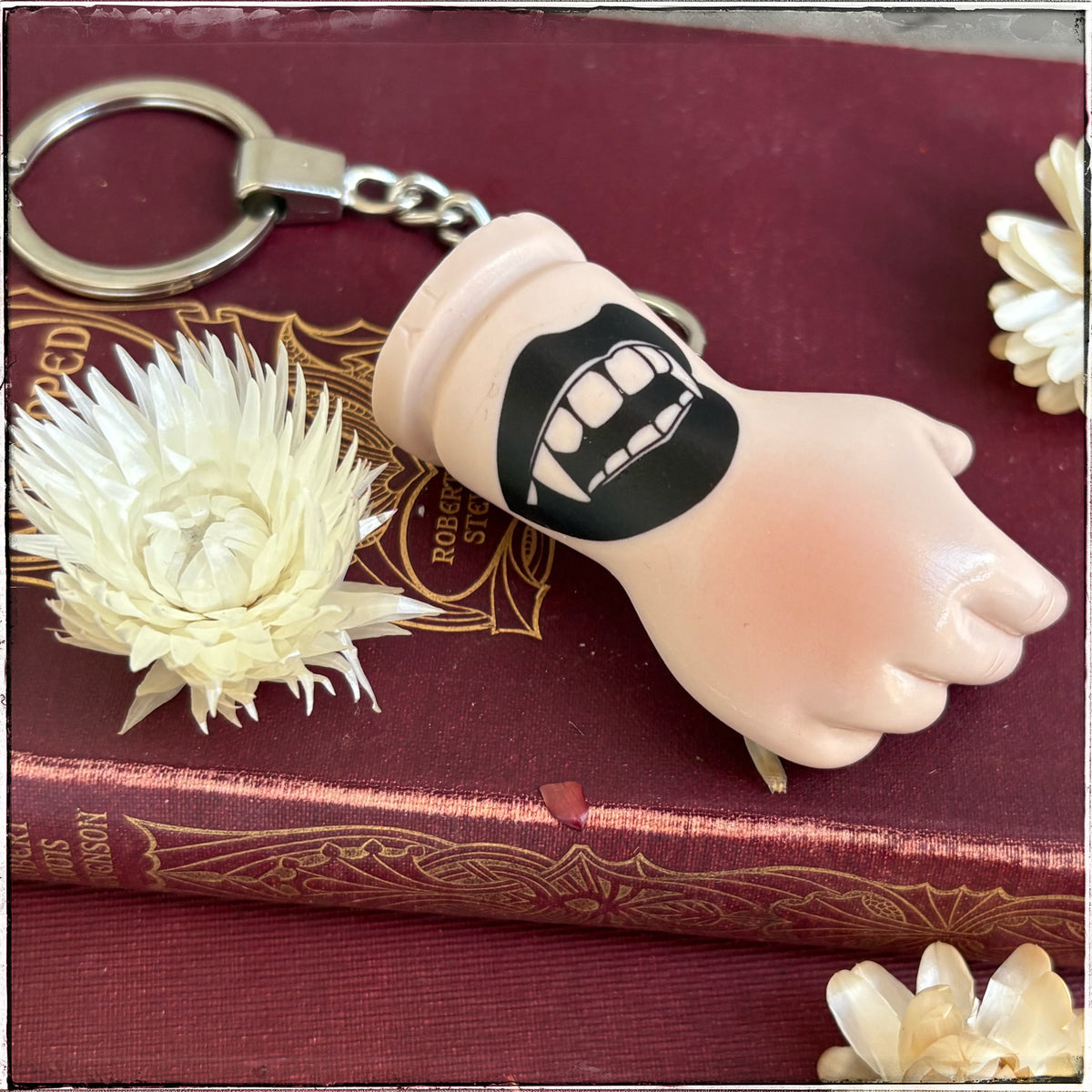 Porcelain Doll Arm Key Ring - Vamp
