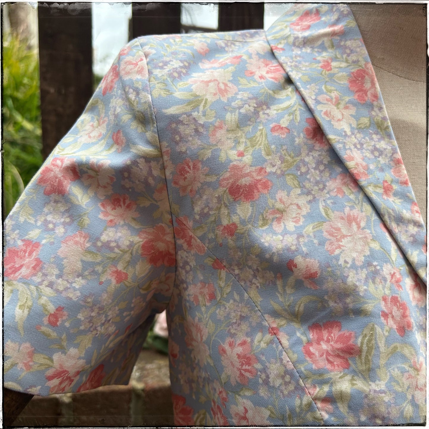 Vintage Laura Ashley Floral Bolero Jacket