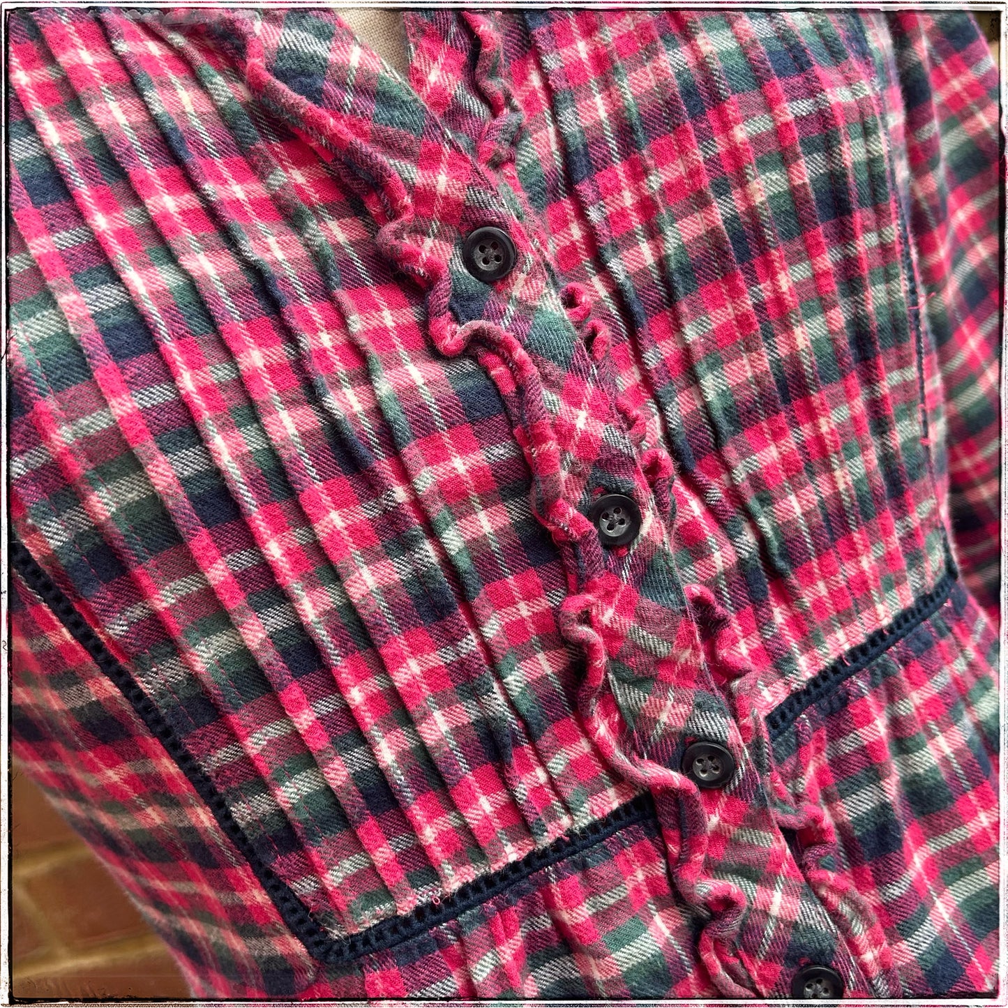 Laura Ashley Check Midi Dress