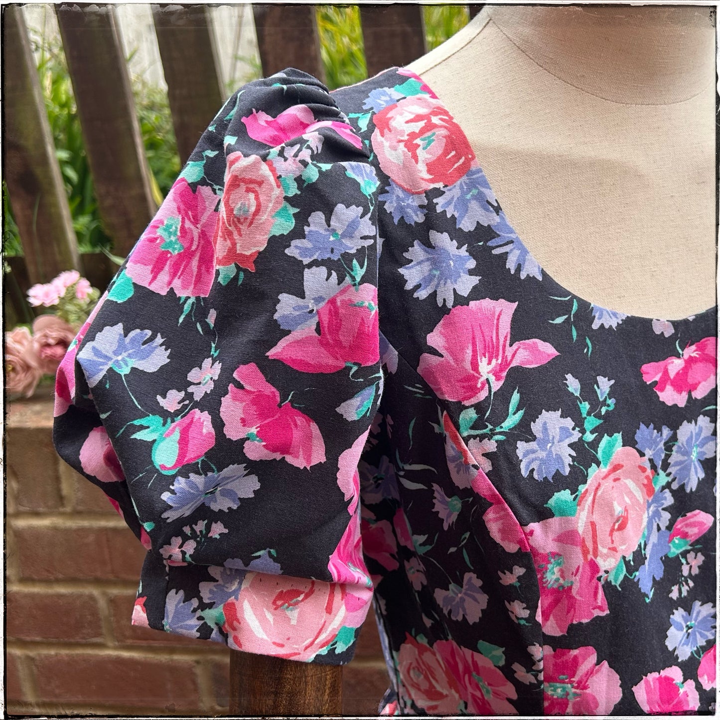Laura Ashley Floral Open Back Maxi Dress