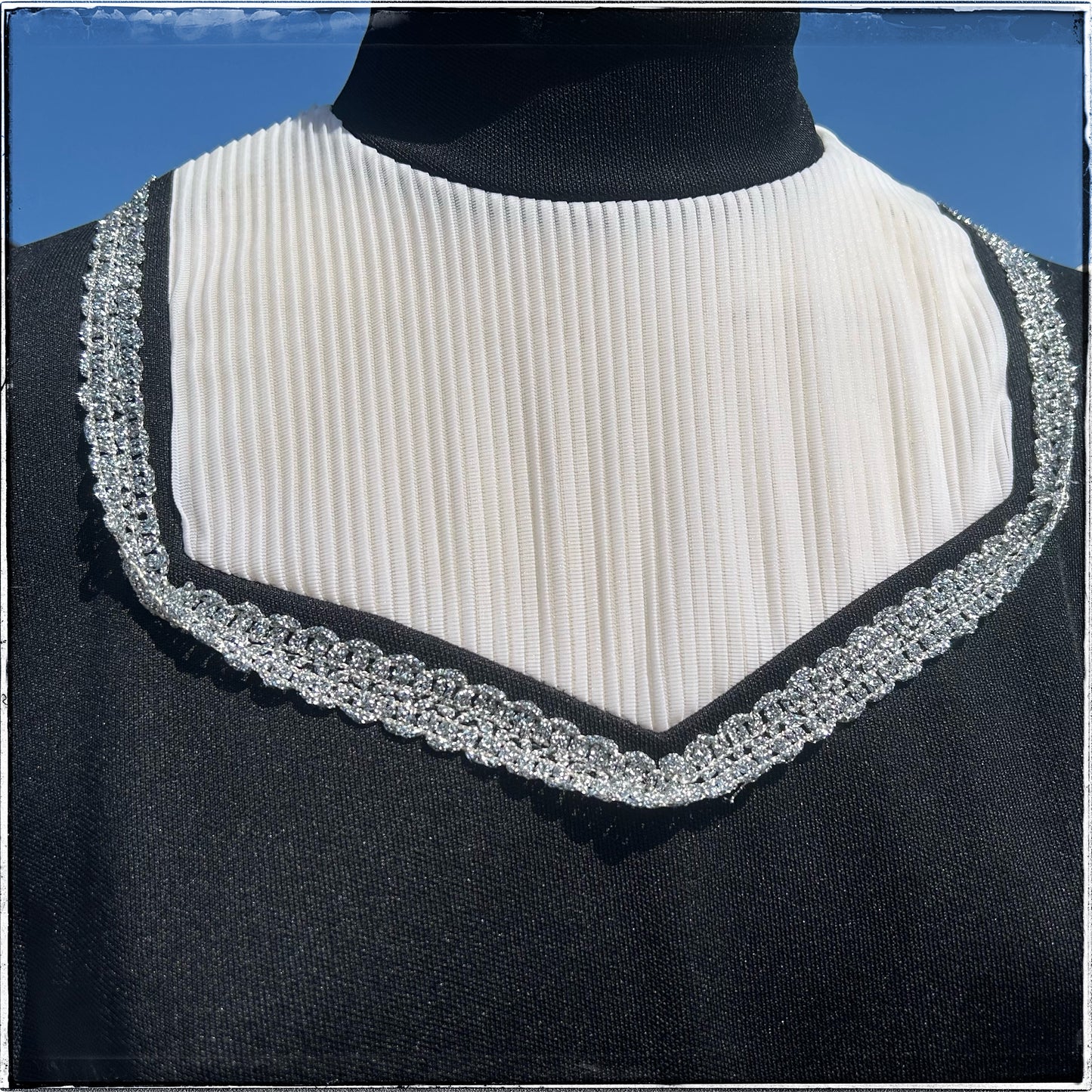 Vintage 70s Black Prairie Maxi Dress
