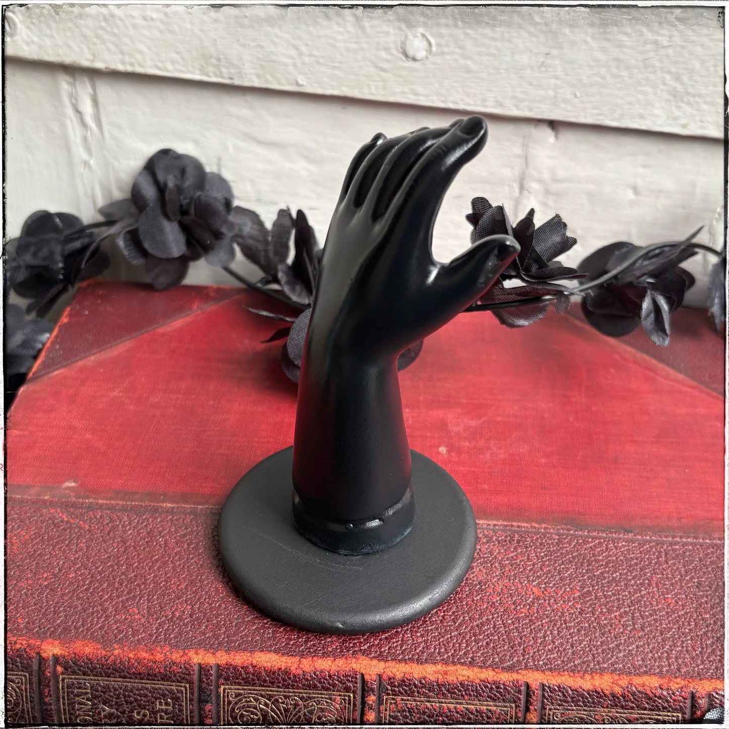 Large Doll Arm Jewellery Holder - Black