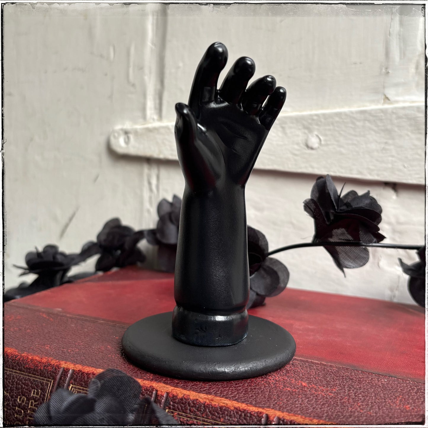 Large Doll Arm Jewellery Holder - Black