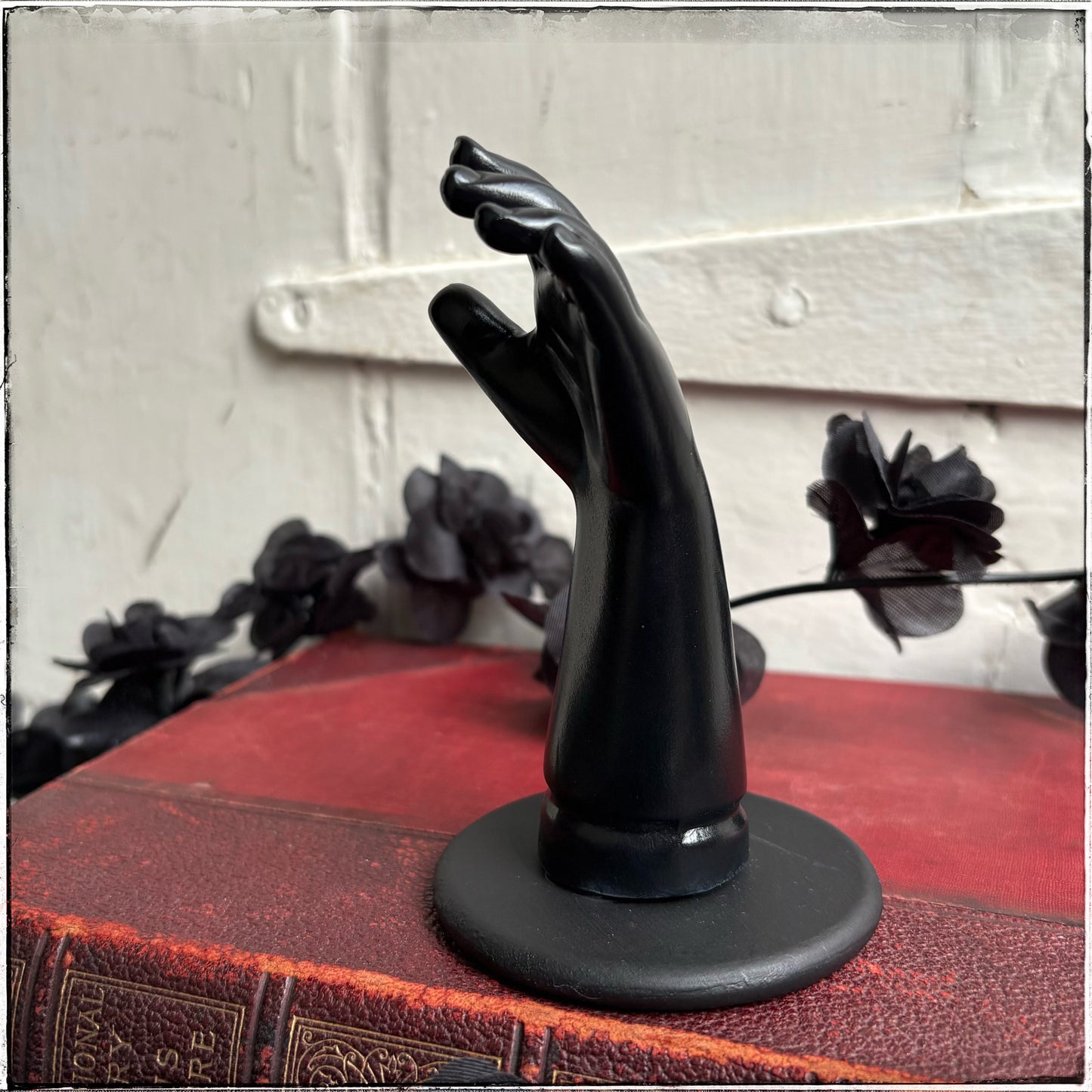 Large Doll Arm Jewellery Holder - Black