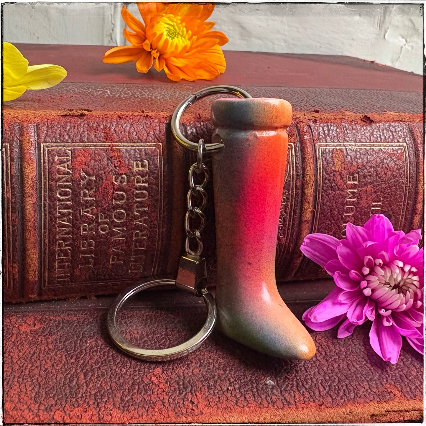 Doll Leg Key Ring - Sherbet Rainbows