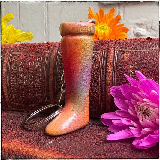 Doll Leg Key Ring - Sherbet Rainbows