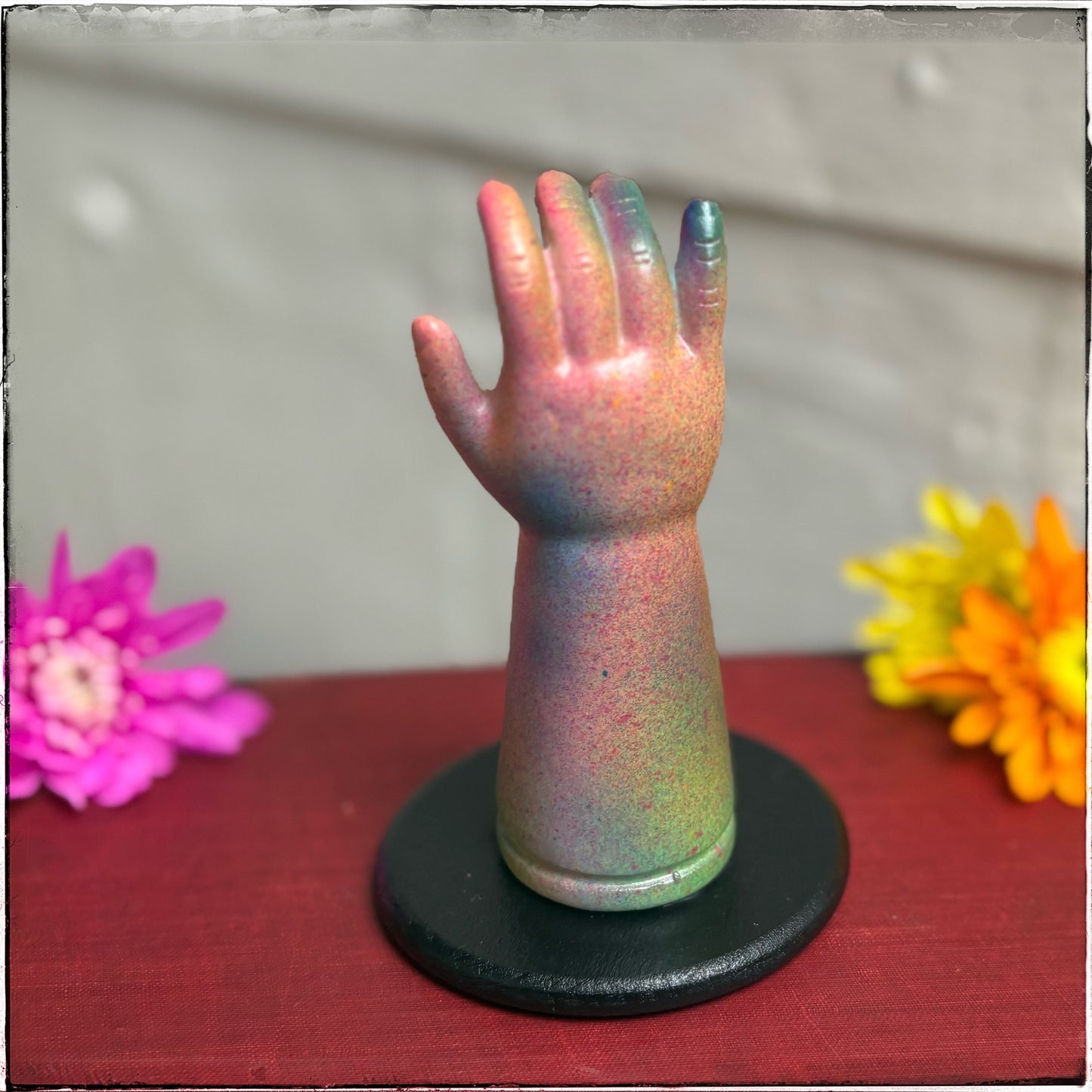 Medium Doll Arm Jewellery Holder - Rainbow