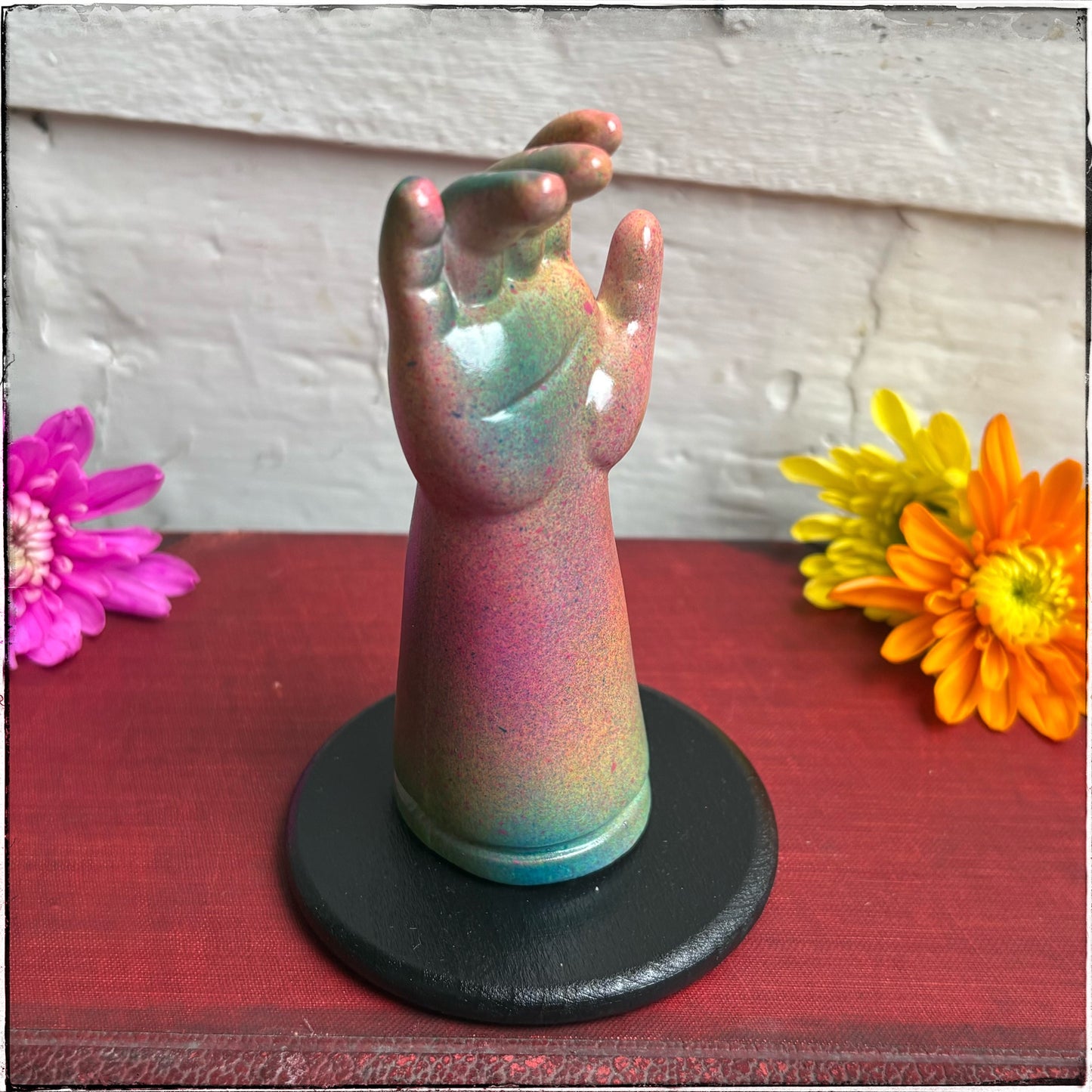 Medium Doll Arm Jewellery Holder - Rainbow