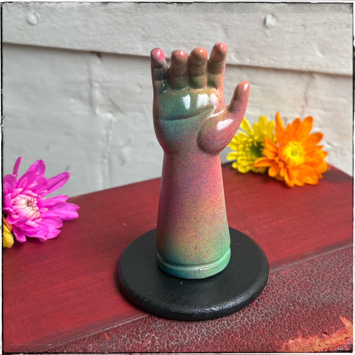 Medium Doll Arm Jewellery Holder - Rainbow
