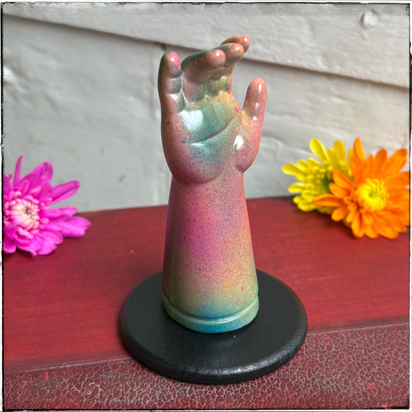 Medium Doll Arm Jewellery Holder - Rainbow