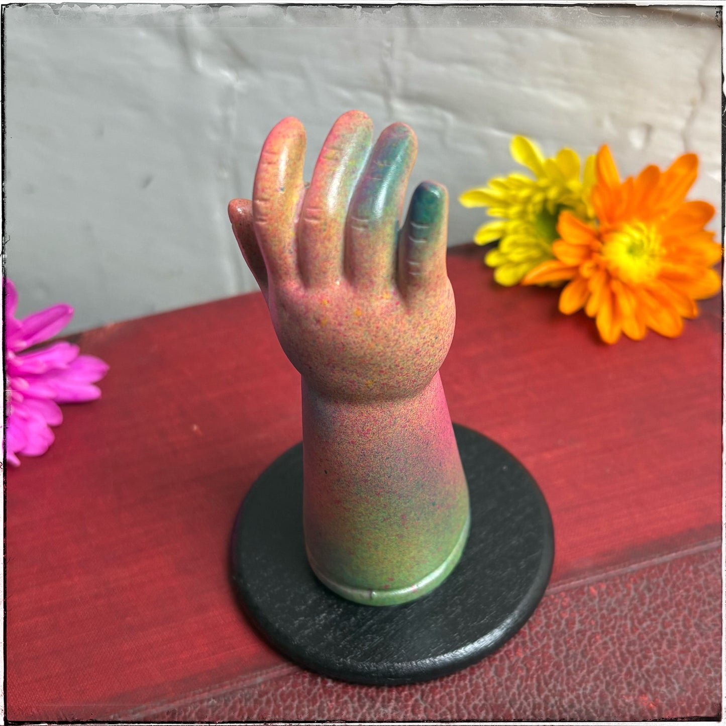 Medium Doll Arm Jewellery Holder - Rainbow
