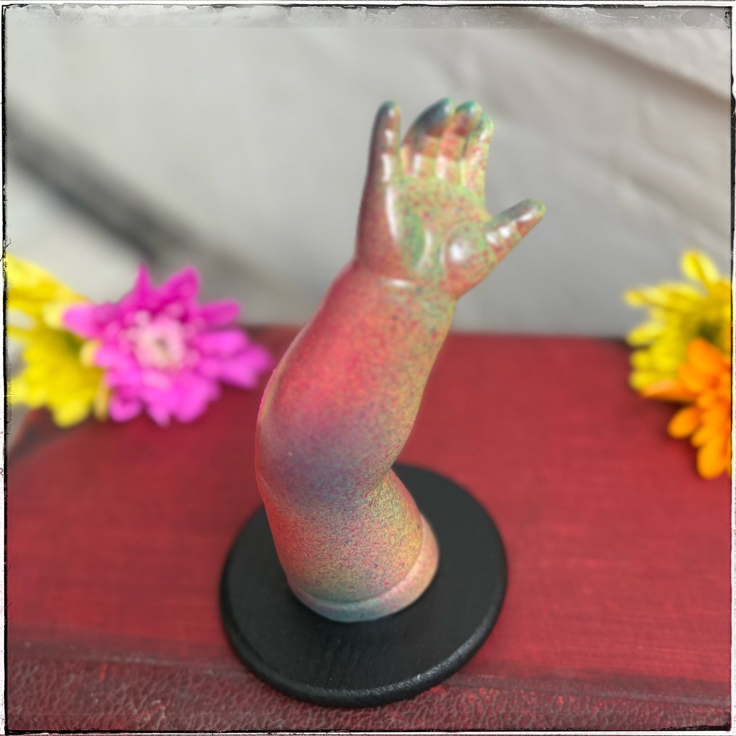 Large Doll Arm Jewellery Holder - Sherbet Rainbow